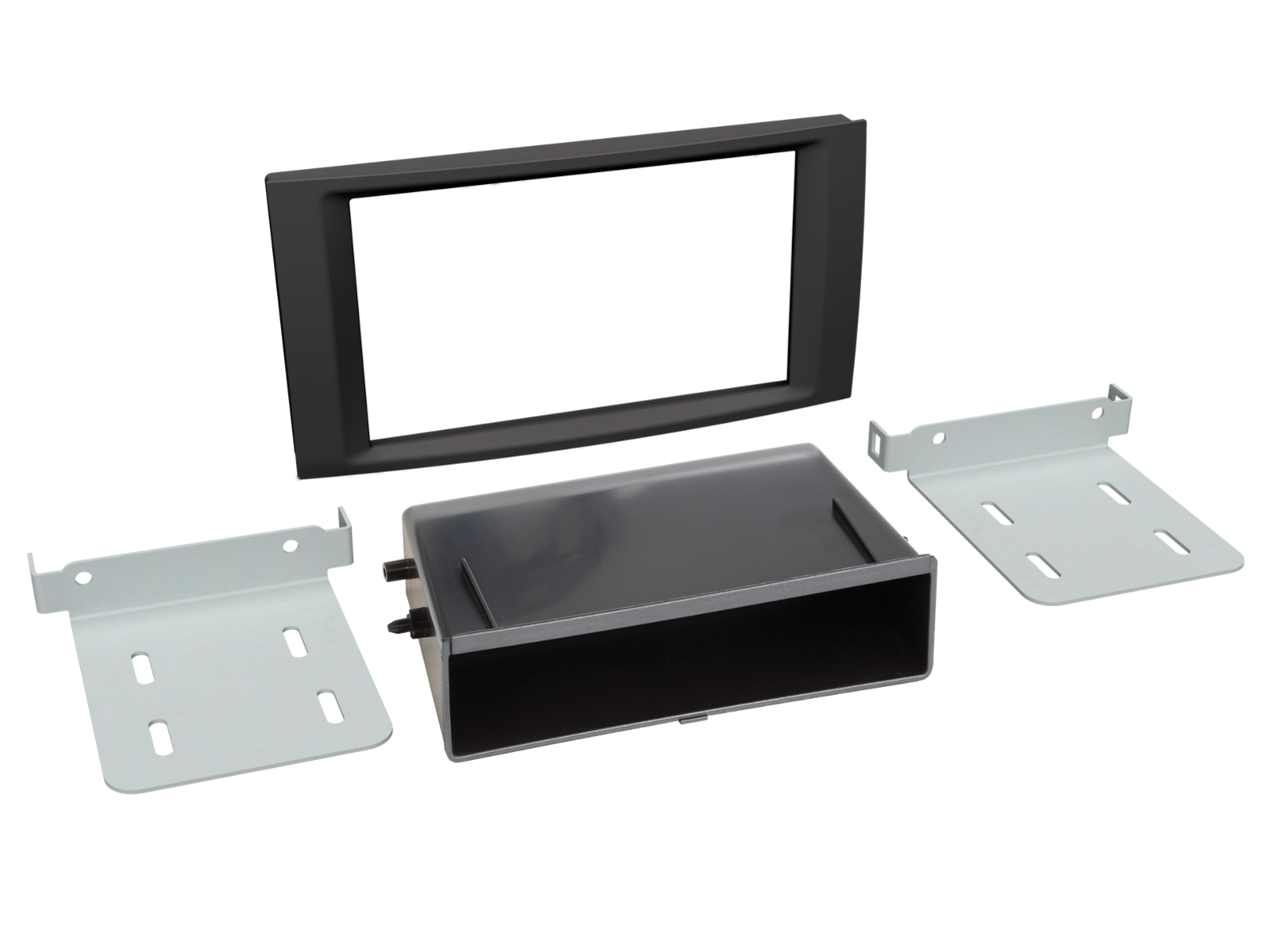 2-DIN Kit mit Fach VW T5 2003-2015/Touareg 2003-2010 LFB
