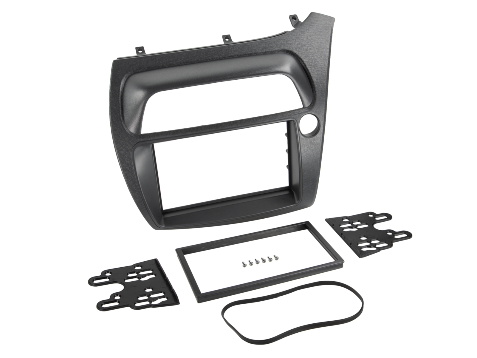 2-DIN Radioblende Honda Civic 09/2005-12/2011 schwarz RHD