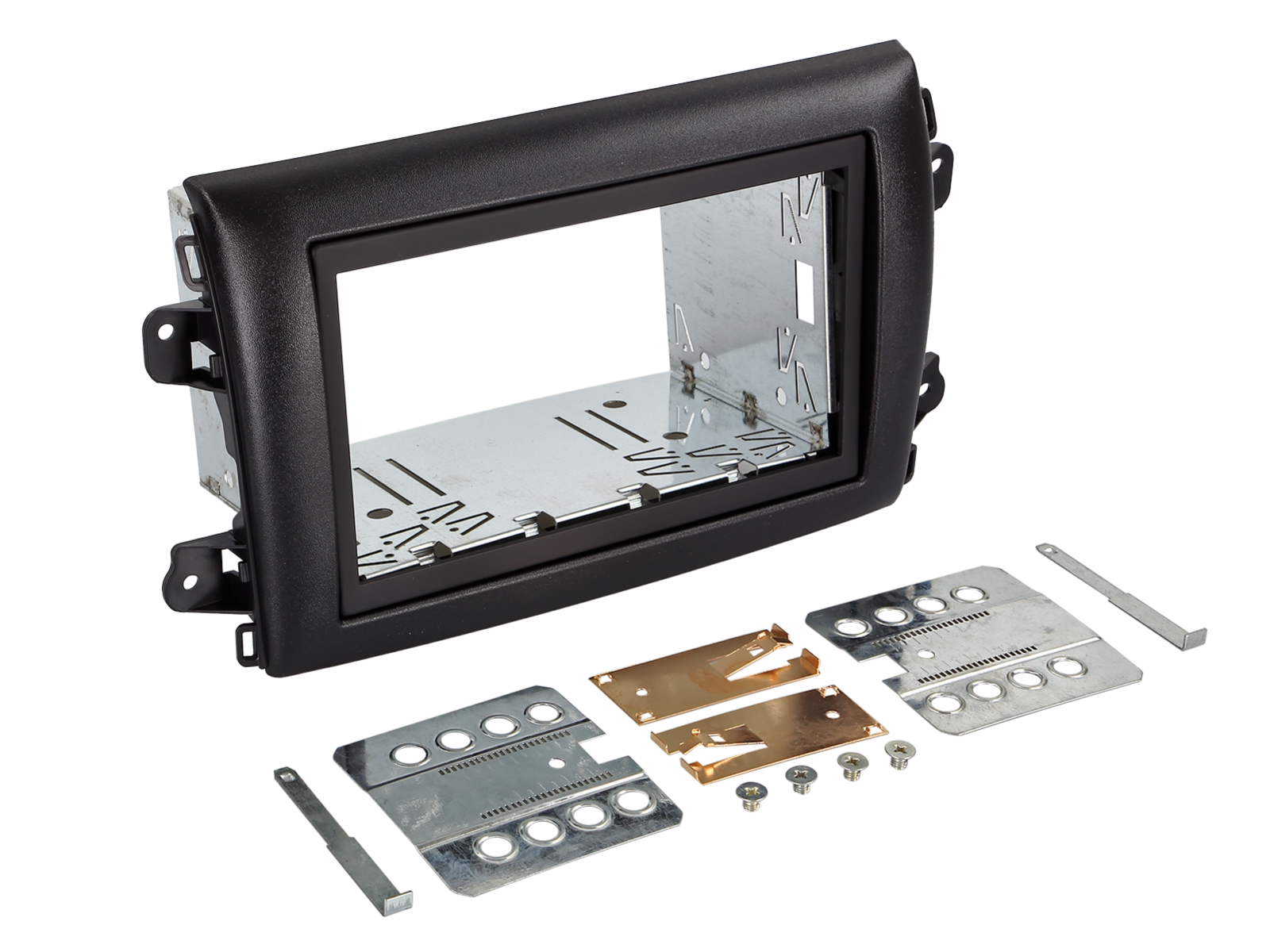 2-DIN Radioblende Citroen/Fiat/Opel 2-DIN Einbausatz