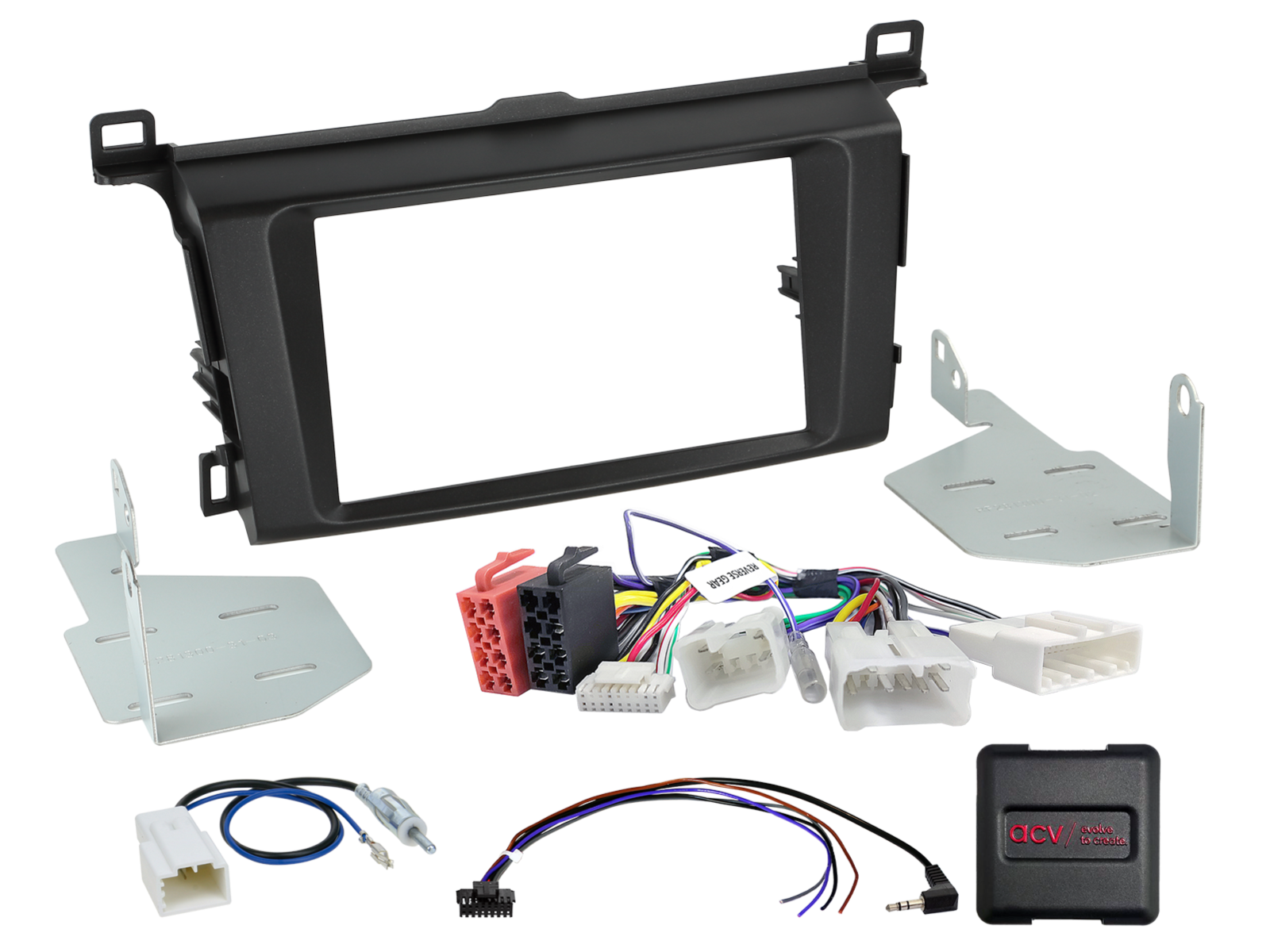 2-DIN Kit Toyota RAV4(XA3/XA4) 04/2013-12/2018 LFB/Antenne