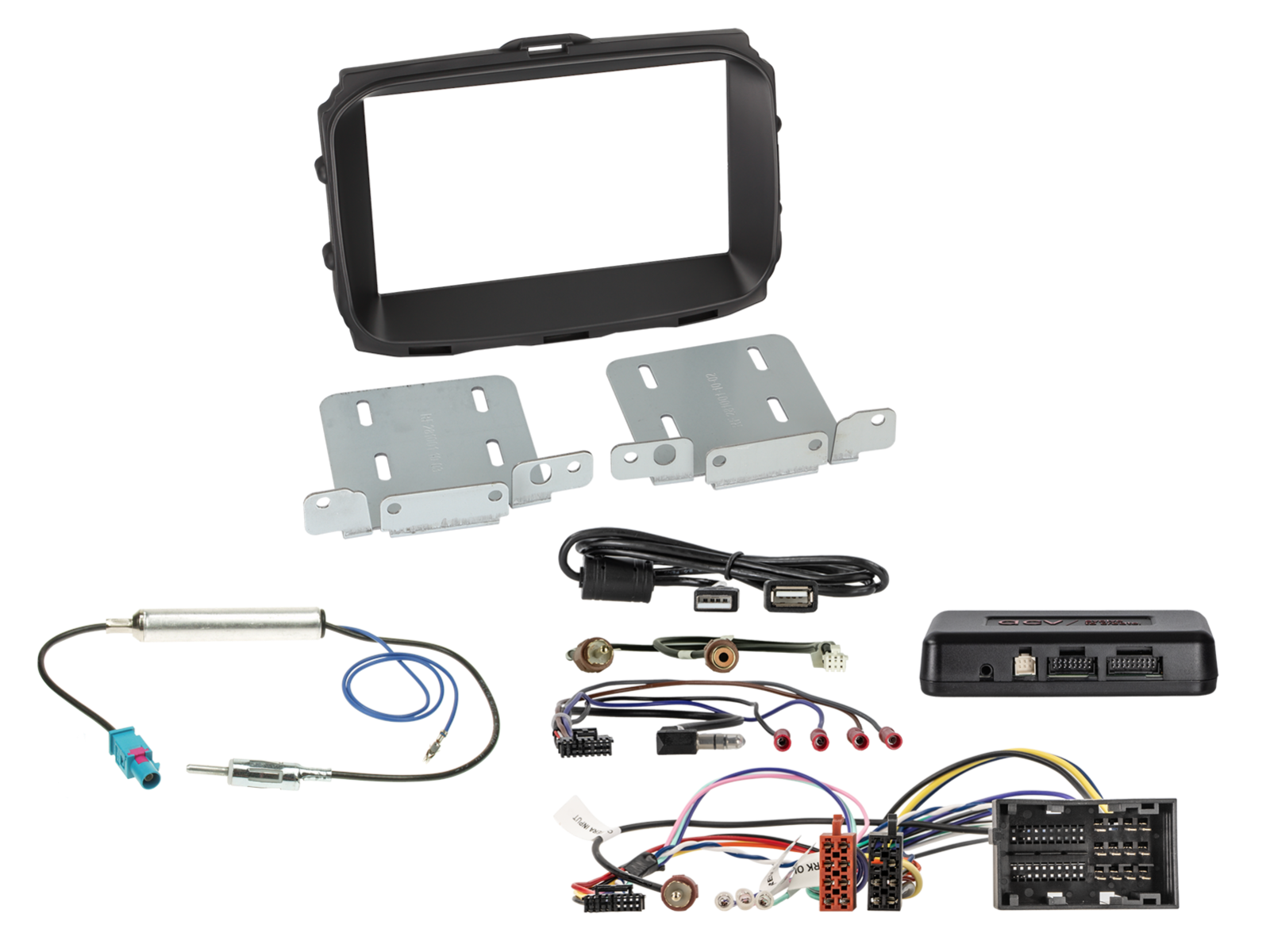 2-DIN Kit Alfa Romeo Giulietta 2013-2021 i-dapter/Antenne