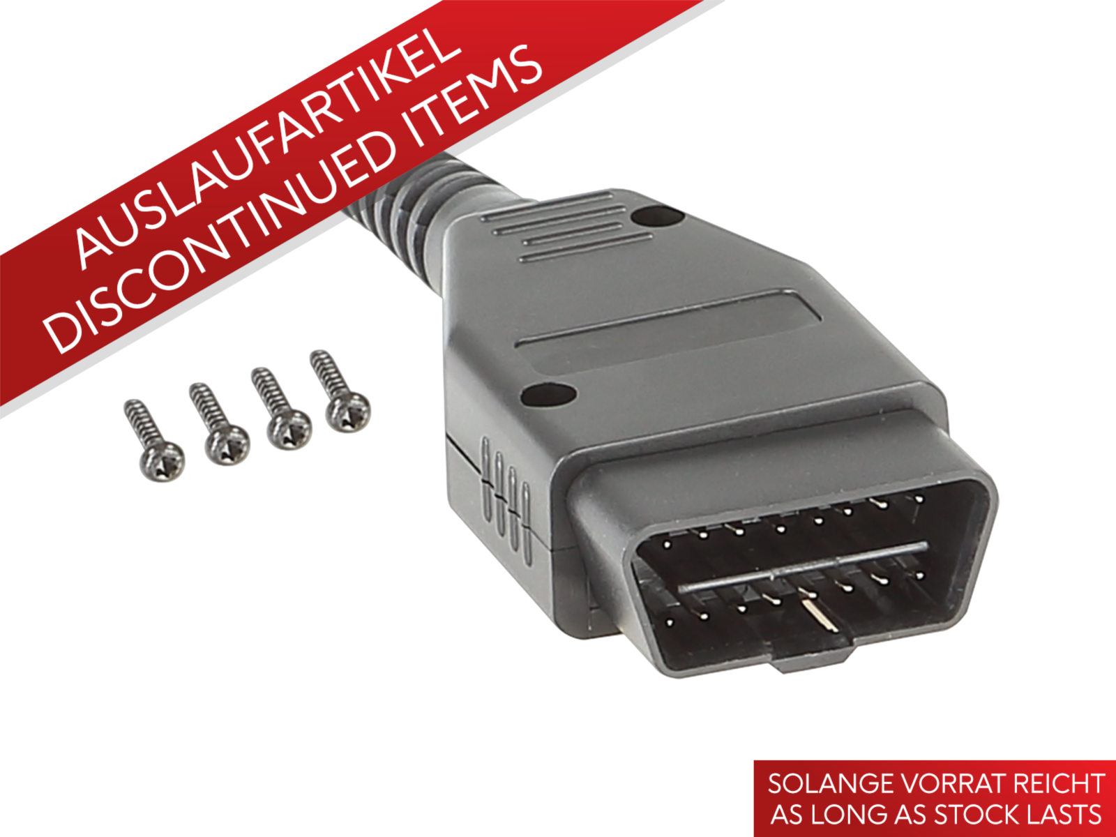 OBD Anschluss Stecker gerader Anschluss Lötfahnen lose