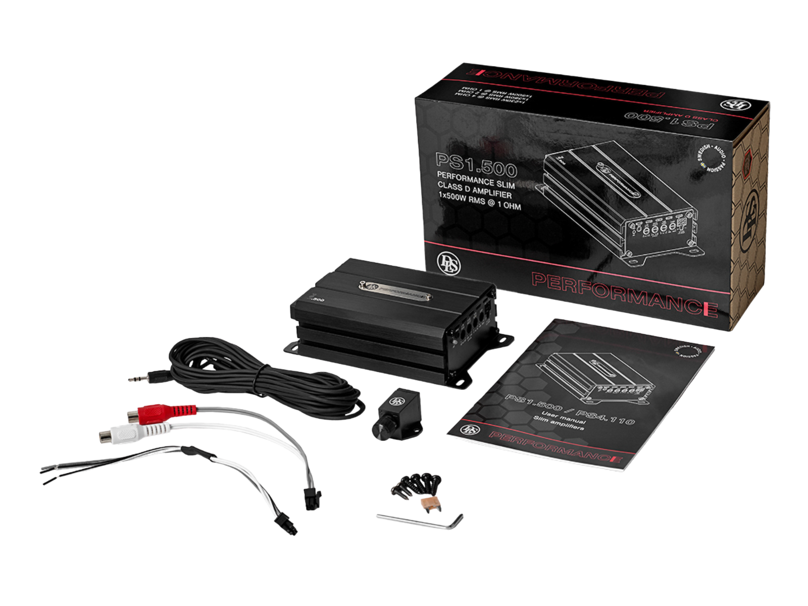 Verstärker Mono DLS Performance 1x500W RMS/1Ohm class D
