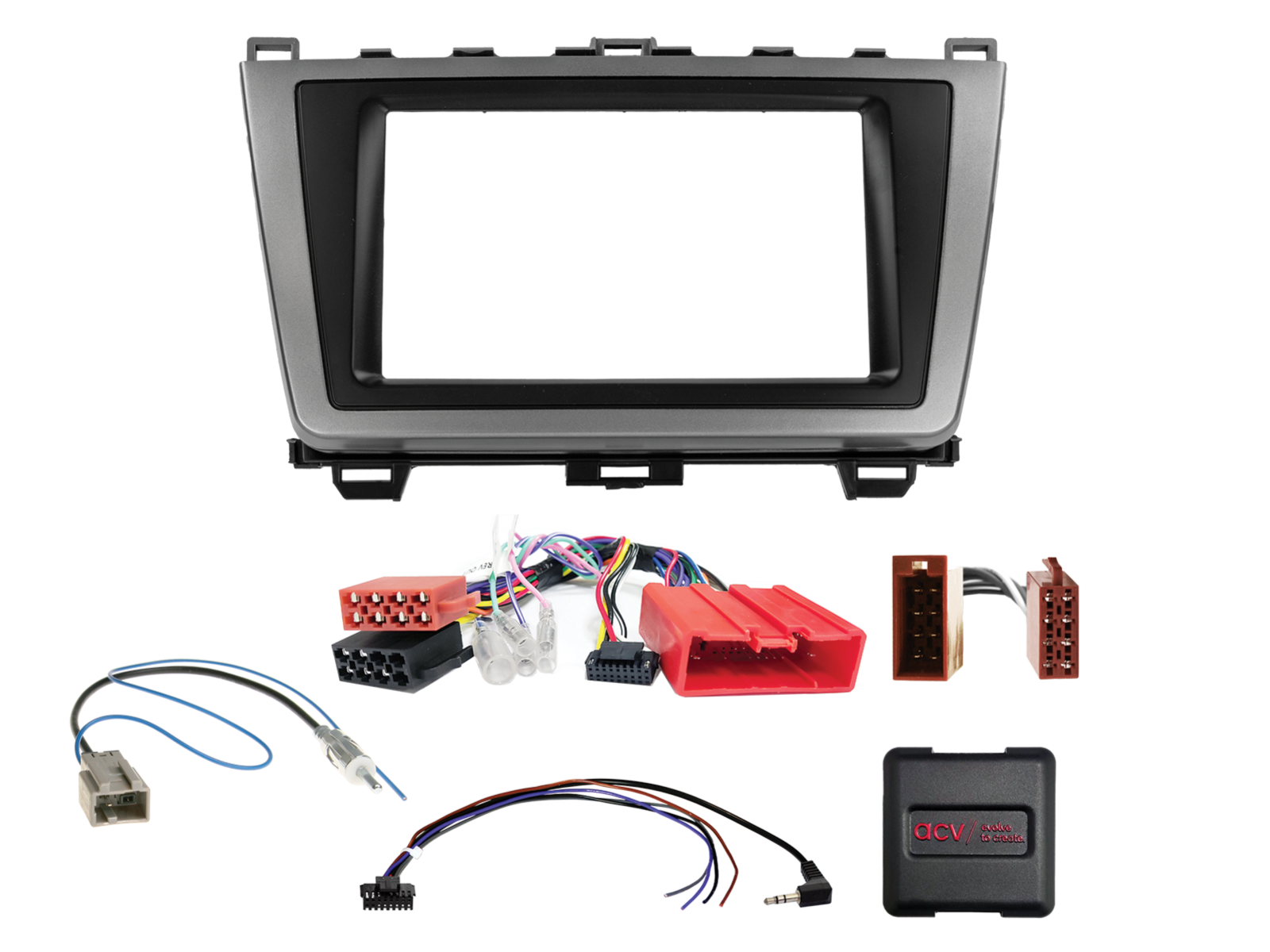 2-DIN Kit Mazda 6(GH) 05/2010-02/2013 LFB/Amp