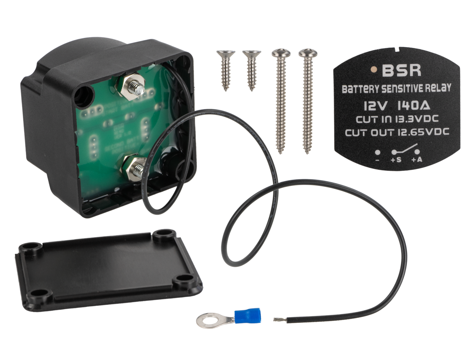 Batterie Trennrelais elektronisch +12V/140A