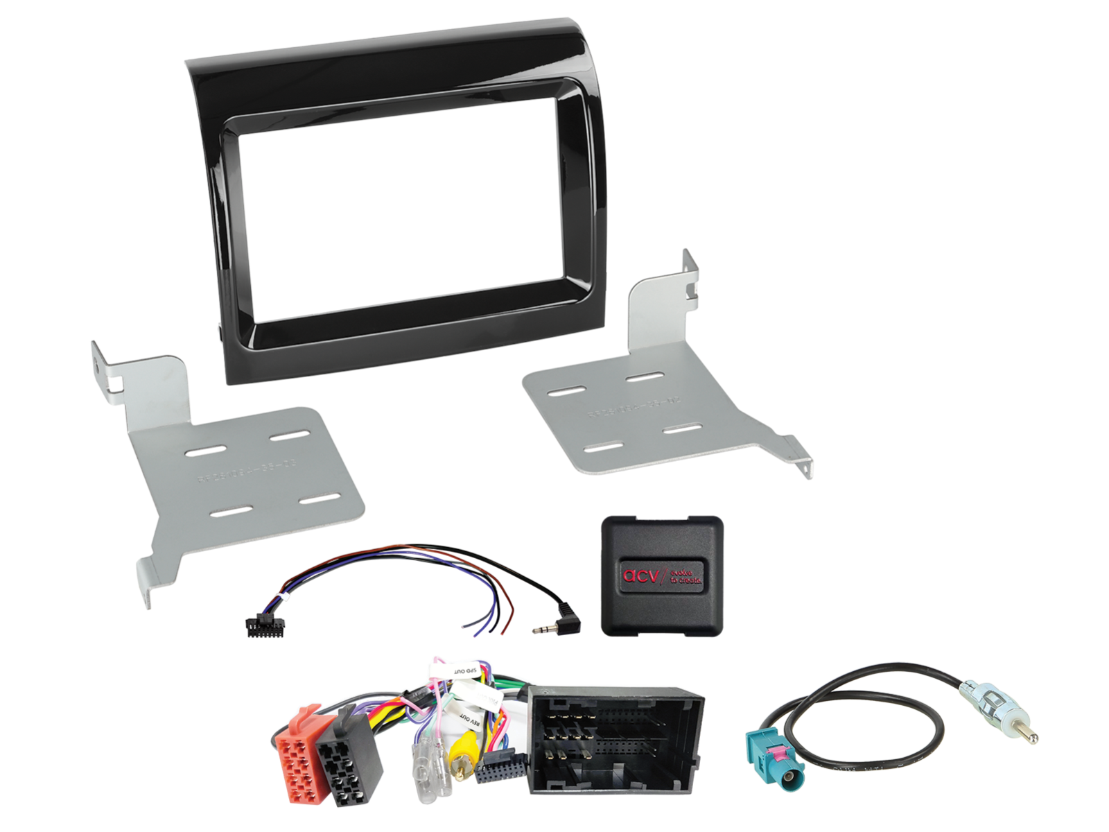 2-DIN Kit Citroen/Fiat/Opel/Peugeot mit OEM Gerät LFB