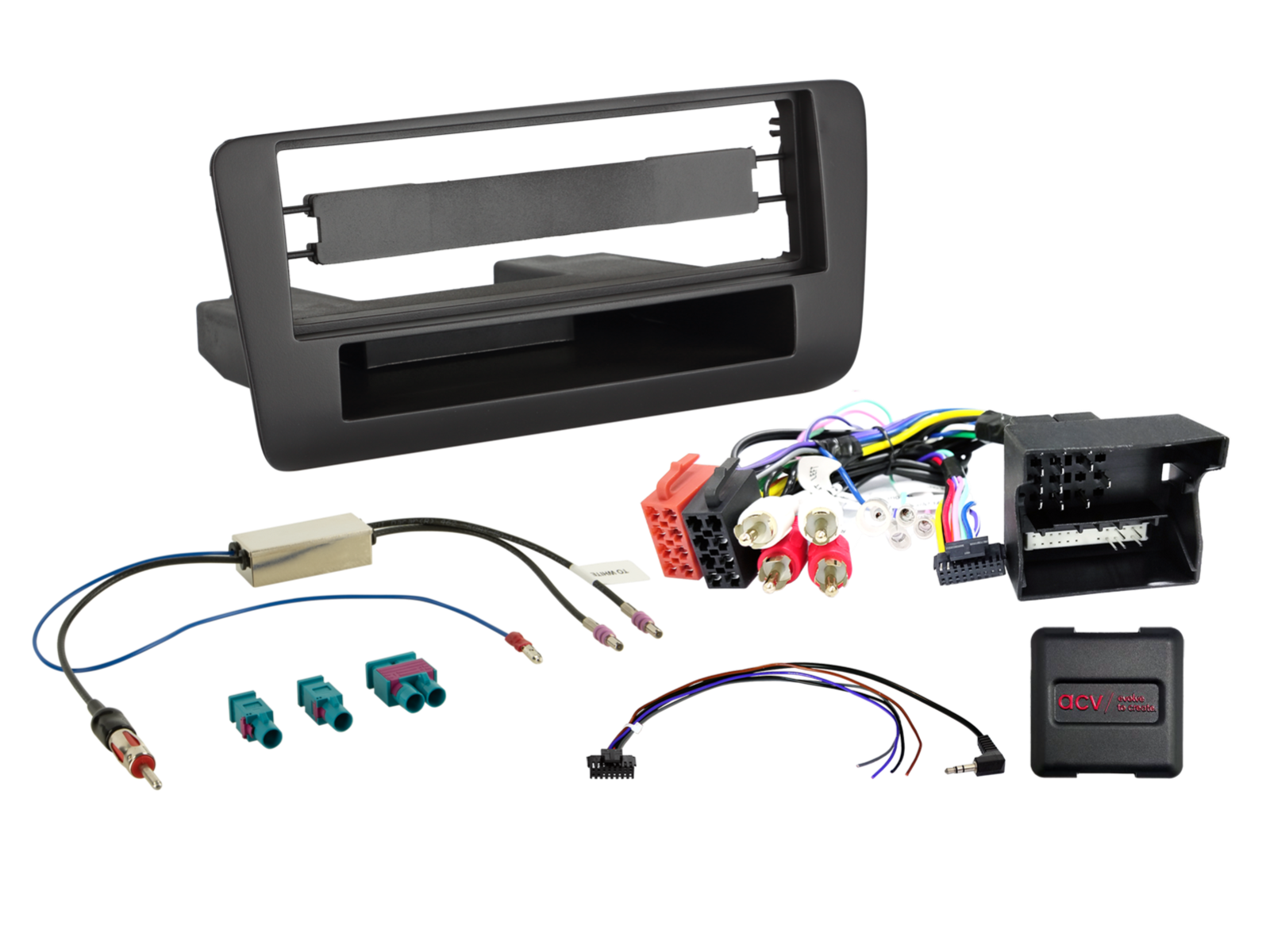 1-DIN Kit Audi A1(8X) 07/2010-04/2018 LFB/Antenne