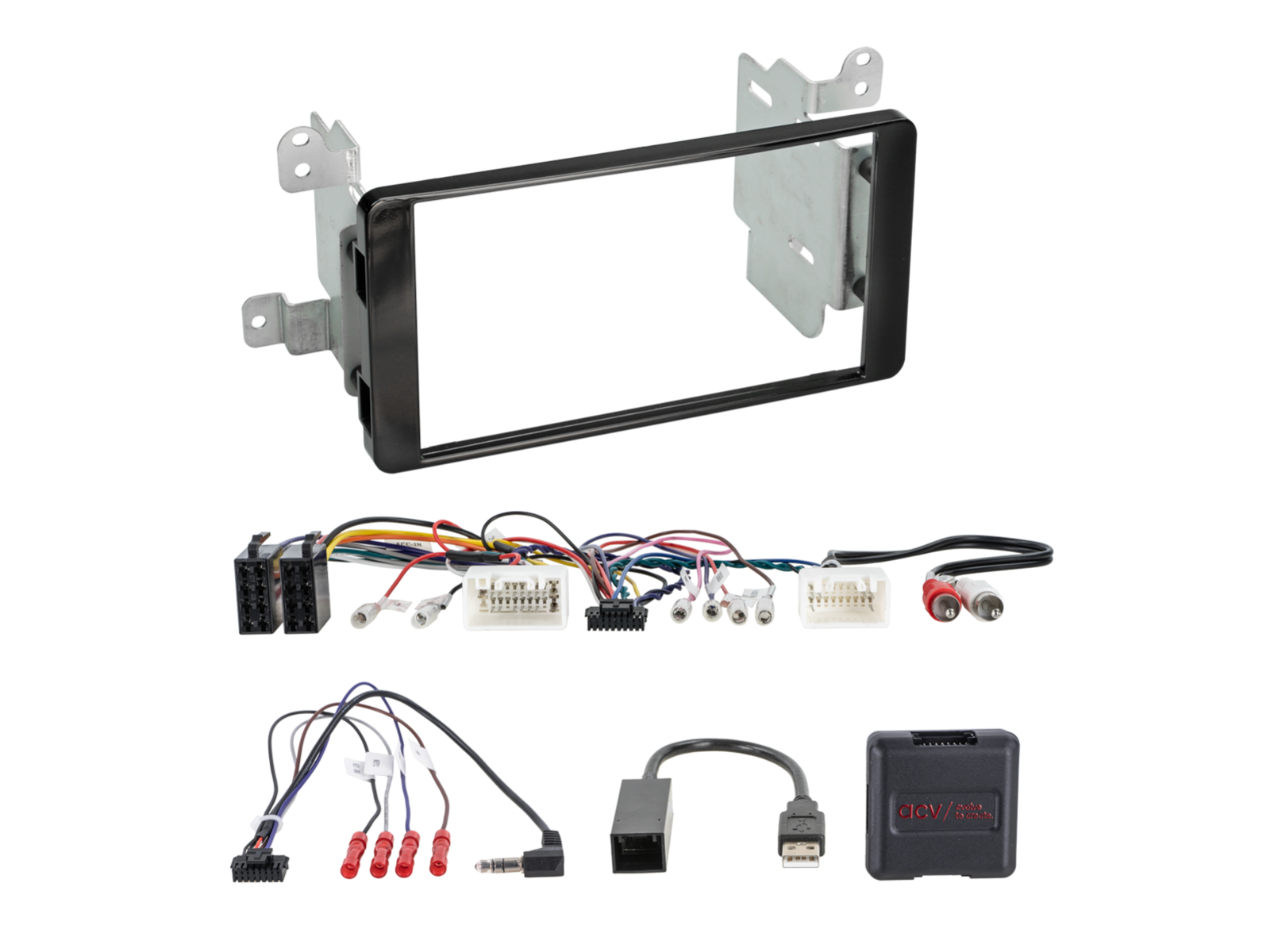 2-DIN Kit Mitsubishi Outlander10/2012-03/2022 LFB/Amp