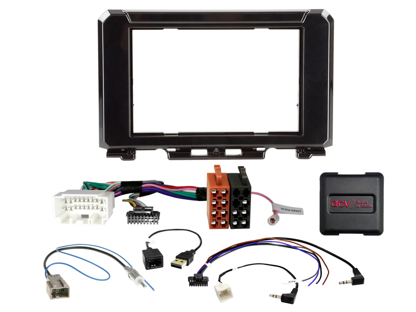 2-DIN Kit Suzuki Jimny(GJ) 2018-2024 LFB analog/Antenne