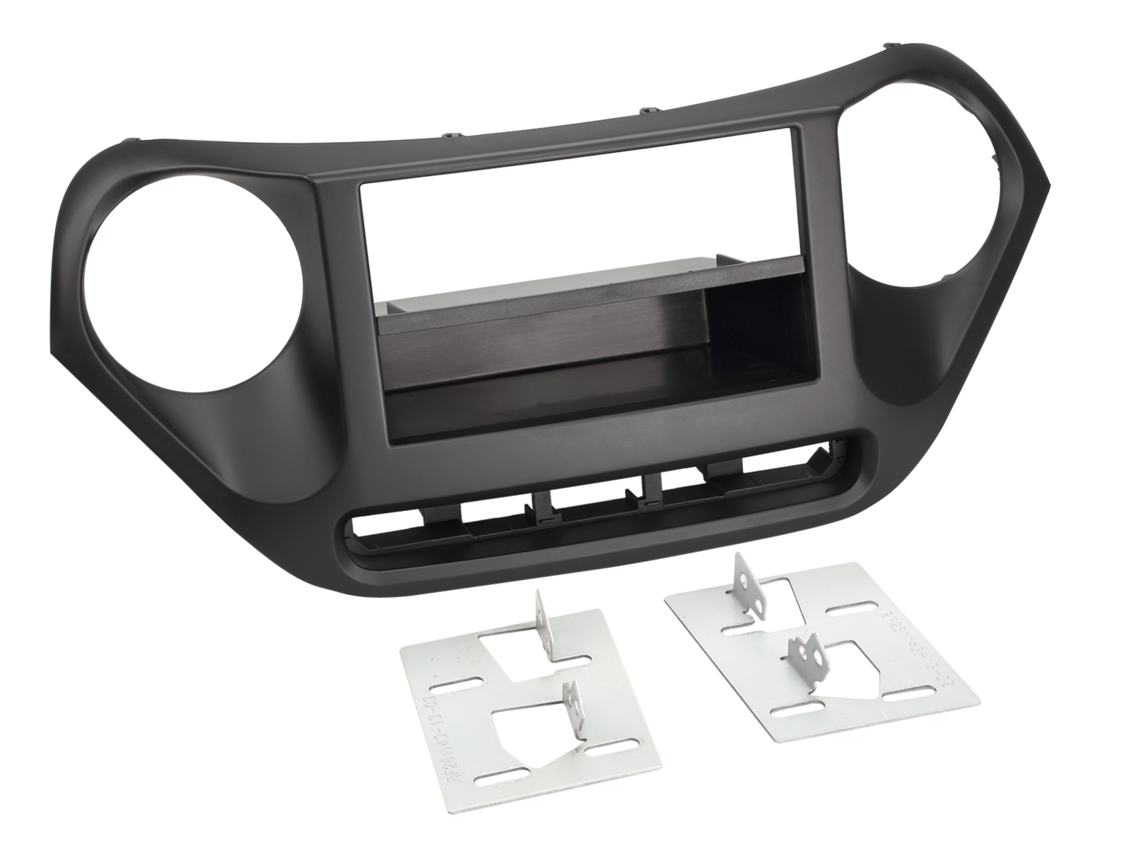 2-DIN Radioblende mit Fach Hyundai I10 2013-2019 LHD
