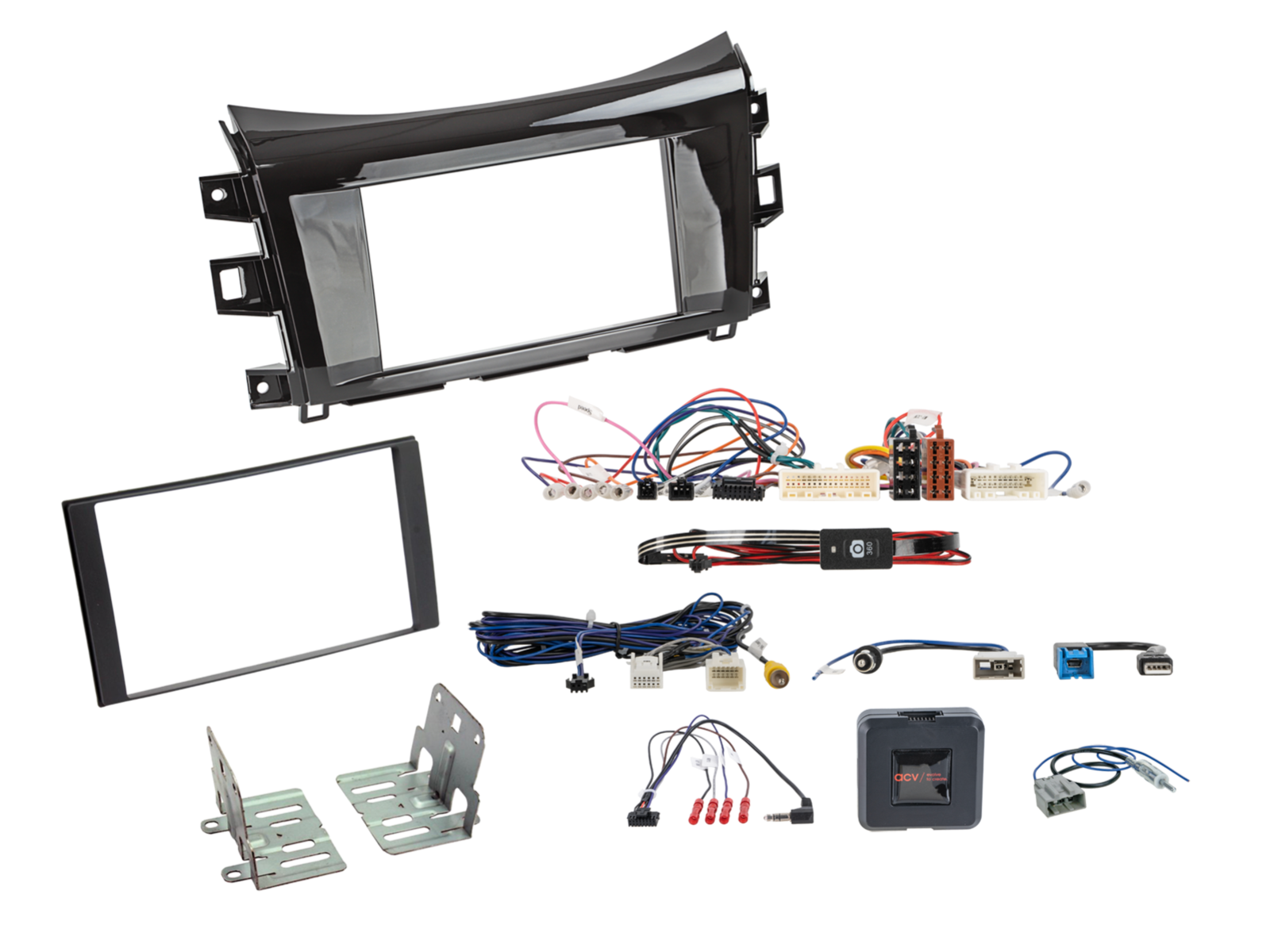 2-DIN Kit Nissan Navara(D213) LFB/Antenne/USB/360° Kamera