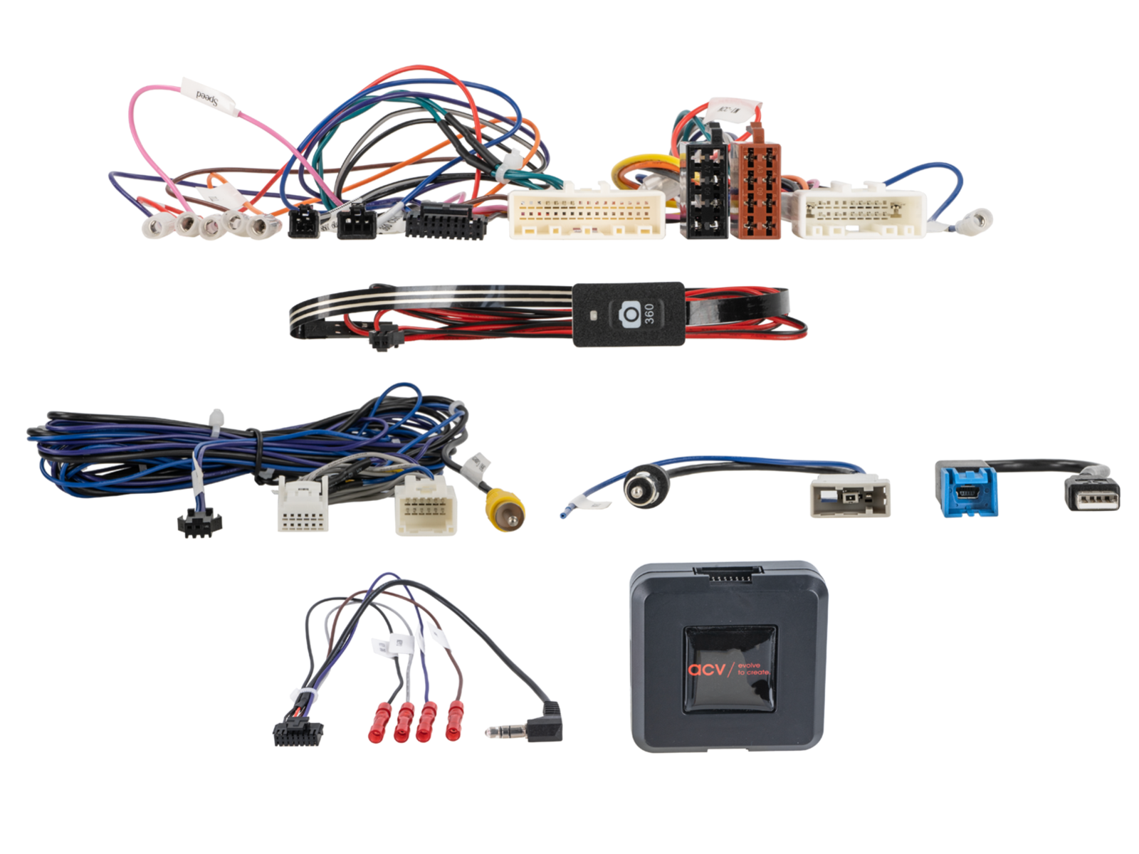 2-DIN Kit Nissan Navara(D213) LFB/Antenne/USB/360° Kamera