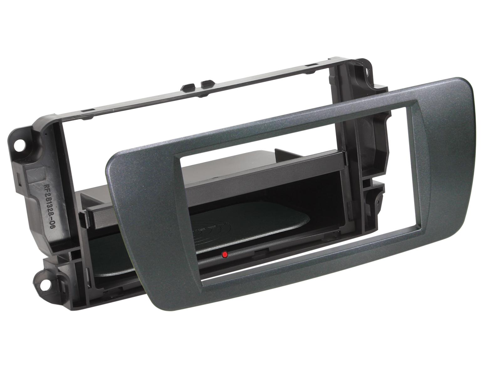 2-DIN Radioblende INBAY® Seat Ibiza azabache schwarz