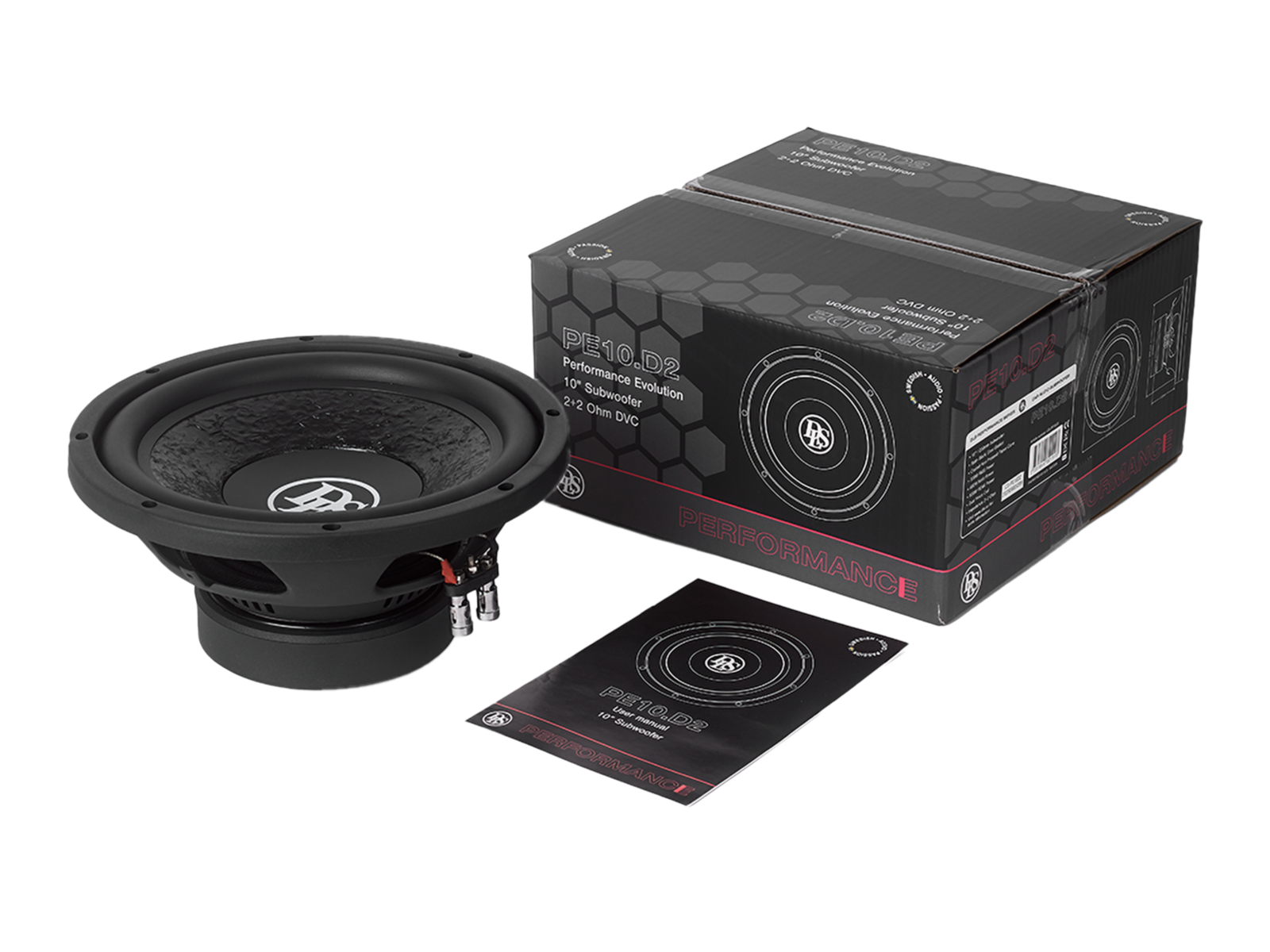 Lautsprecher Subwoofer Performance 250mm/300W RMS/2+2Ohm