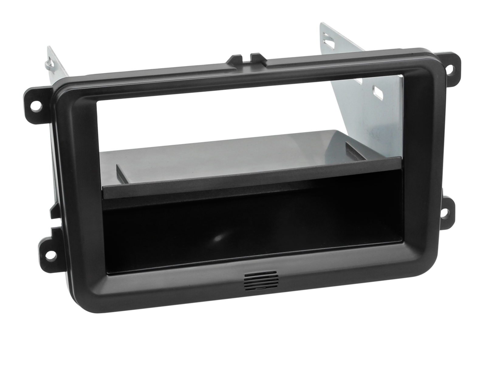 2-DIN Kit mit Fach Skoda/VW schwarz 52Pin i-dapter