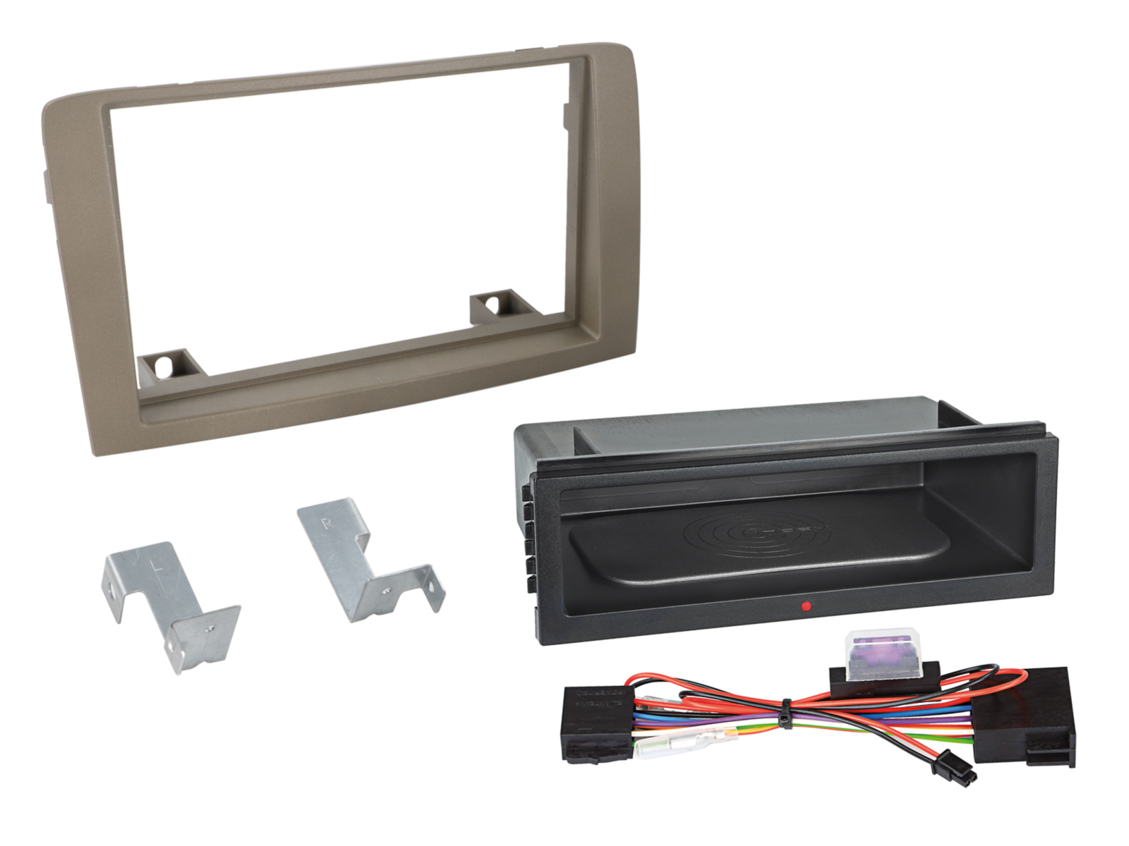 2-DIN Radioblende INBAY® Lancia Musa(350) 11/2004-08/2012