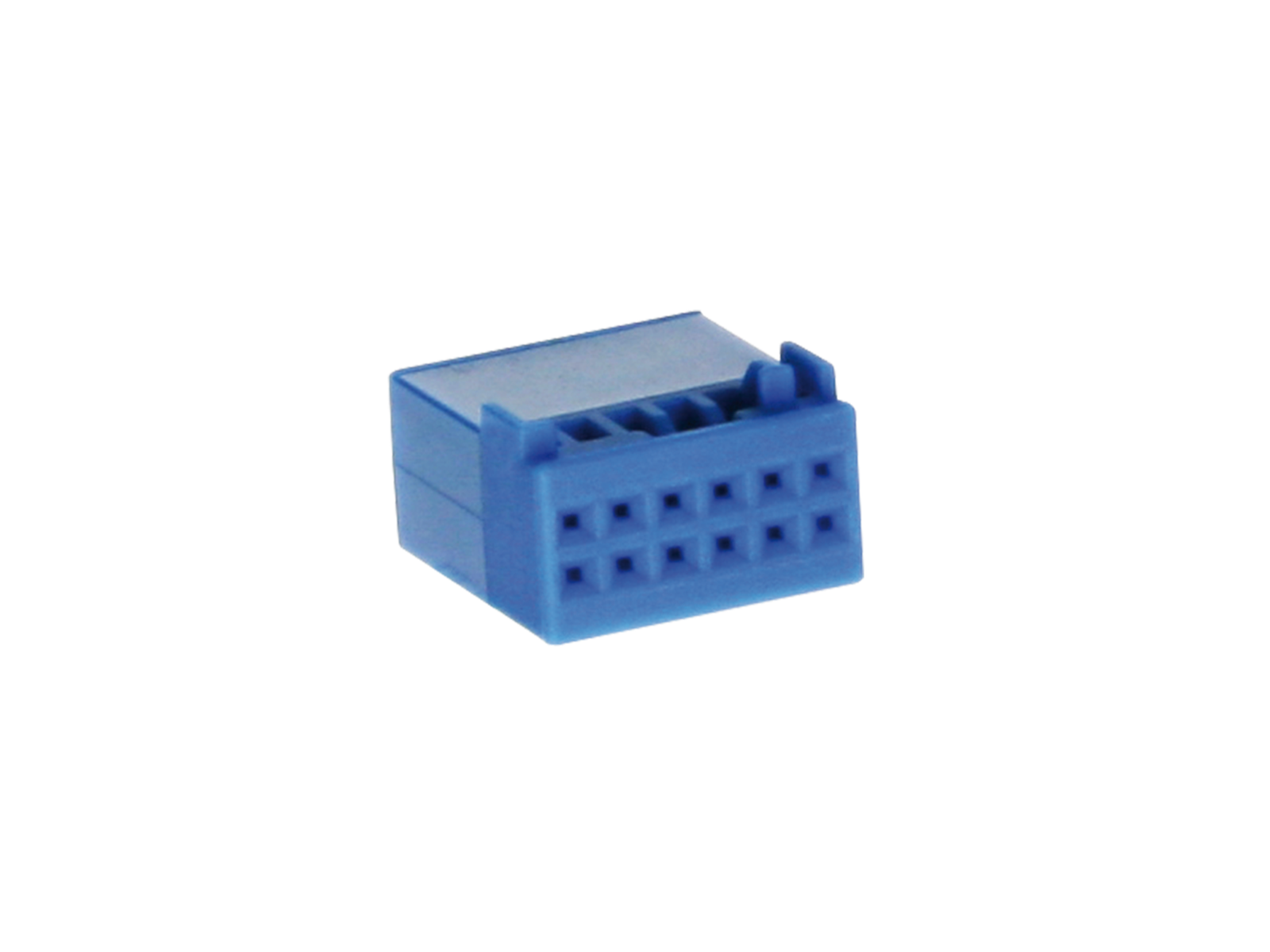 Zusatzstecker Quadlock (Für Artikel 321026) 12 polig  blau