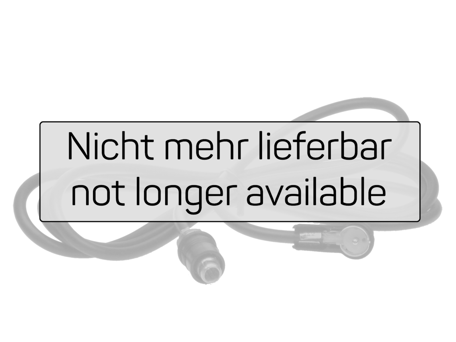 Antennenadapter nicht mehr lieferbar