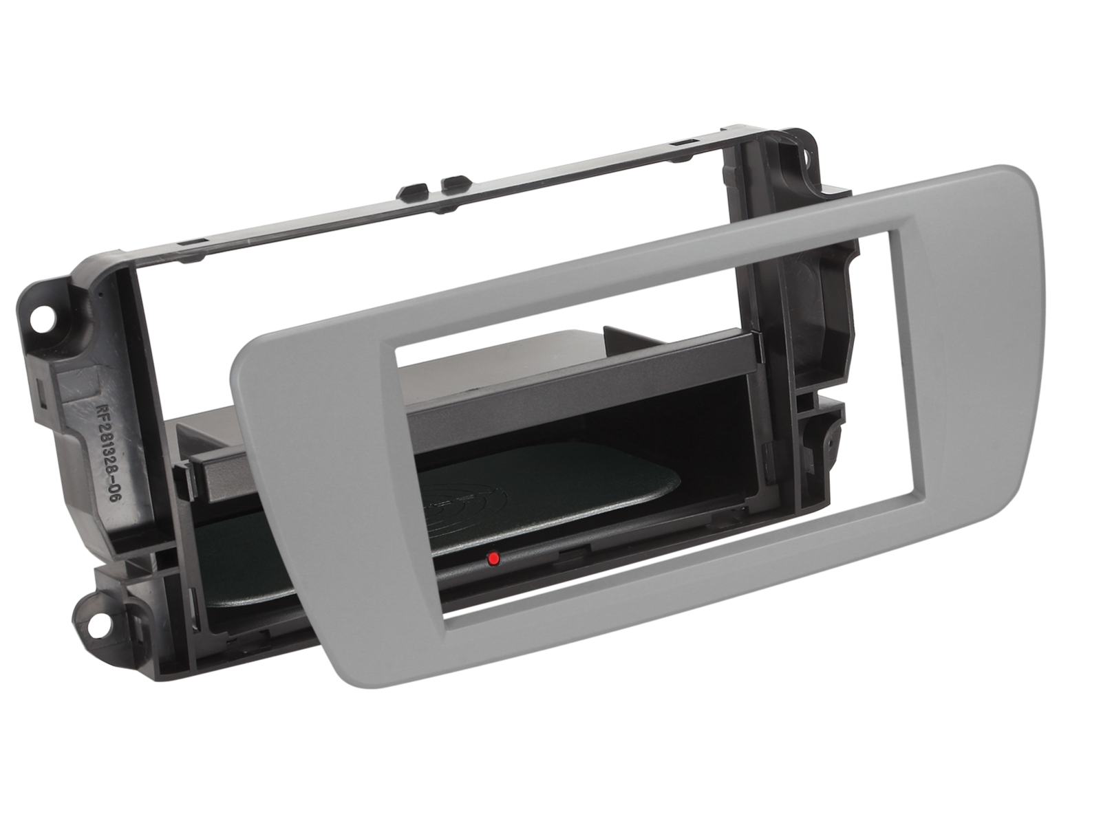 2-DIN Radioblende INBAY® Seat Ibiza dublin grau