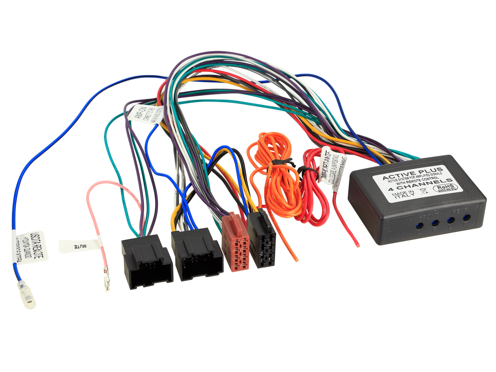 Aktivsystemadapter Cadillac/Saab 14Pin/16Pin>ISO lose