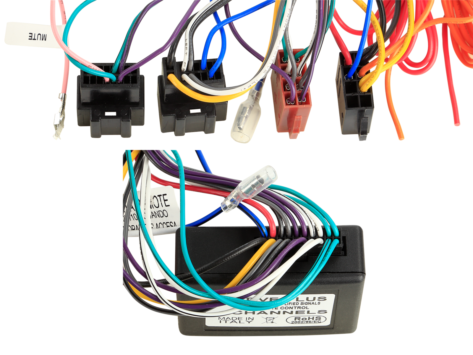 Aktivsystemadapter Cadillac/Saab 14Pin/16Pin>ISO lose