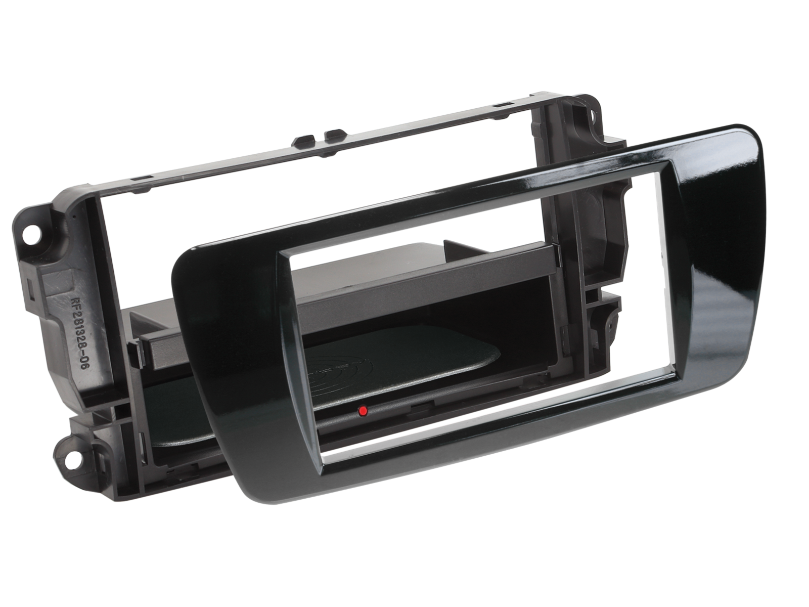 2-DIN Radioblende INBAY® Seat Ibiza Klavierlack schwarz