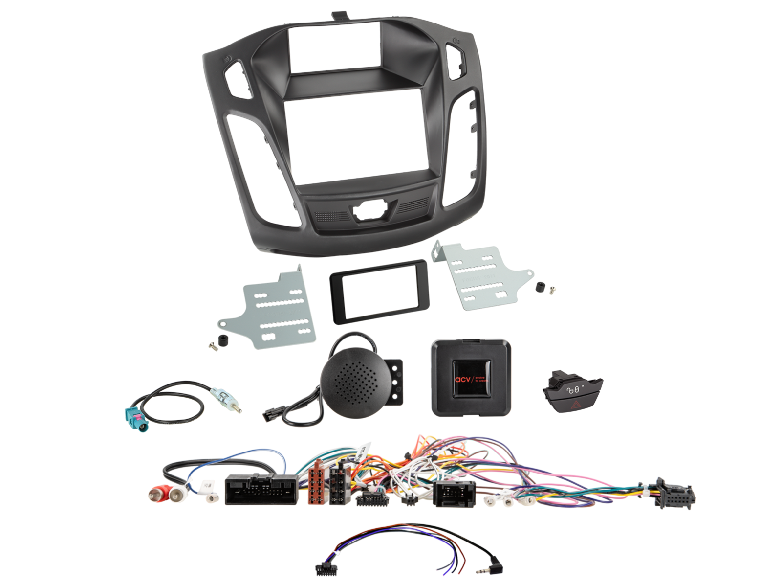2-DIN Kit Ford Focus (DYB)03/2011-09/2014 LFB/Antenne