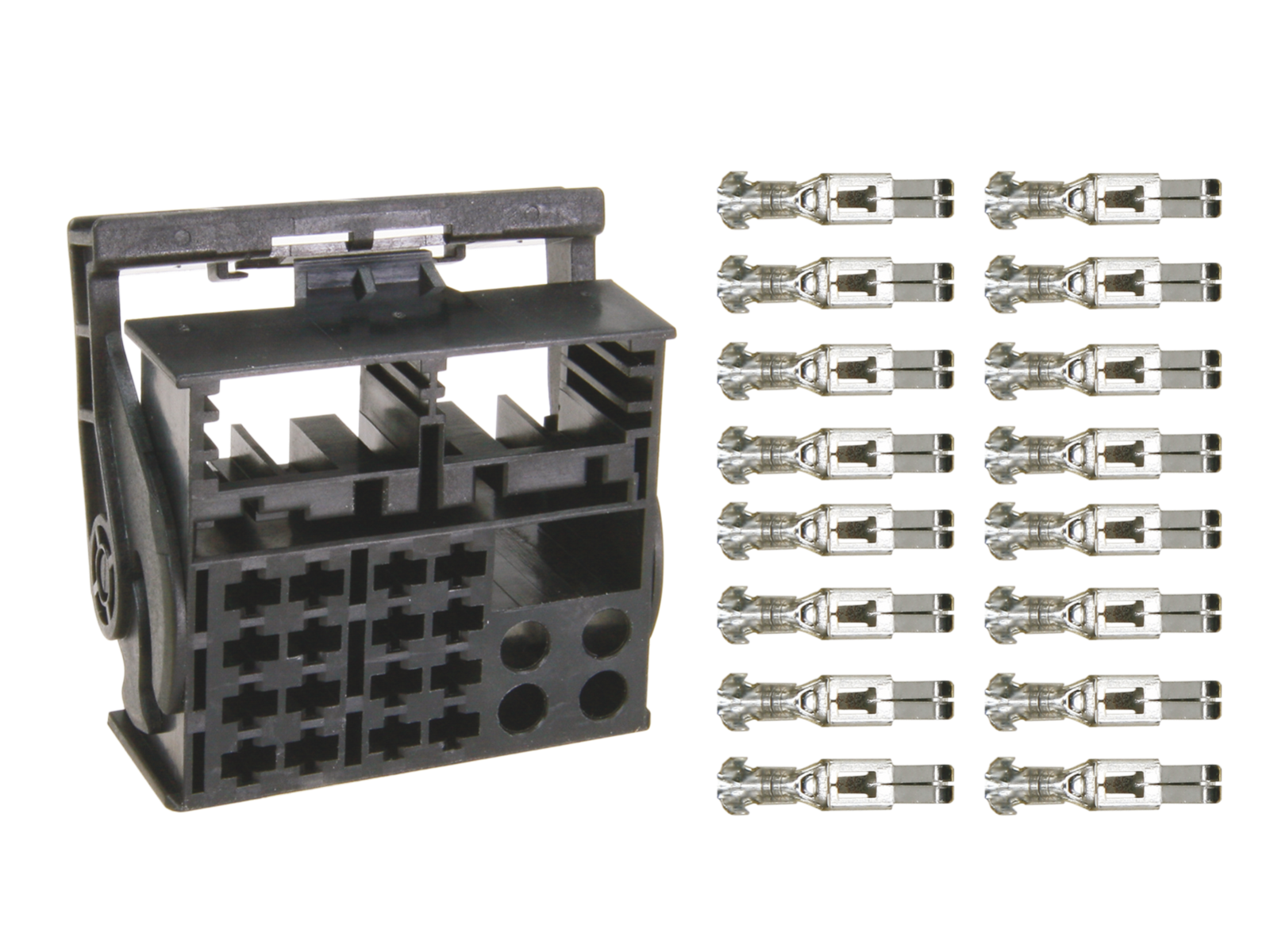 Montageset Quadlock Steckergehäuse 17-teilig