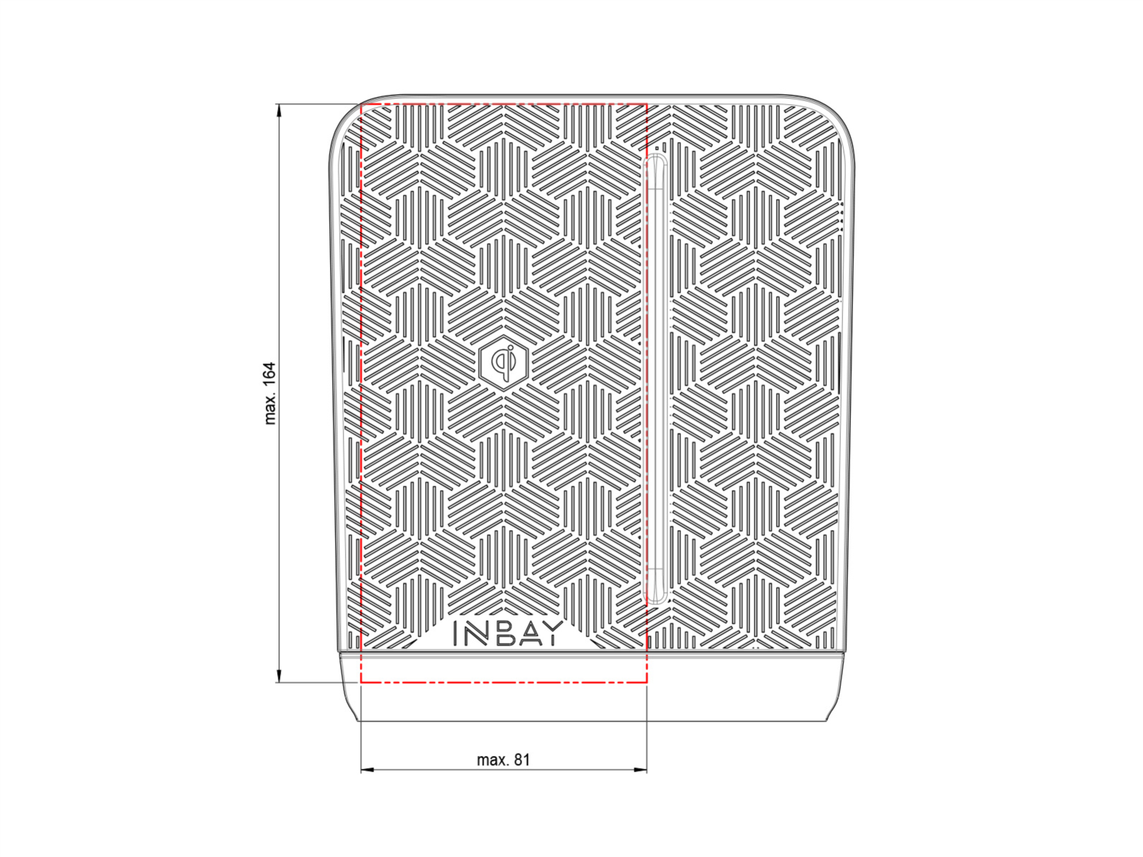 INBAY® Ablage Opel Zafira C 01/2012-06/2019 10W