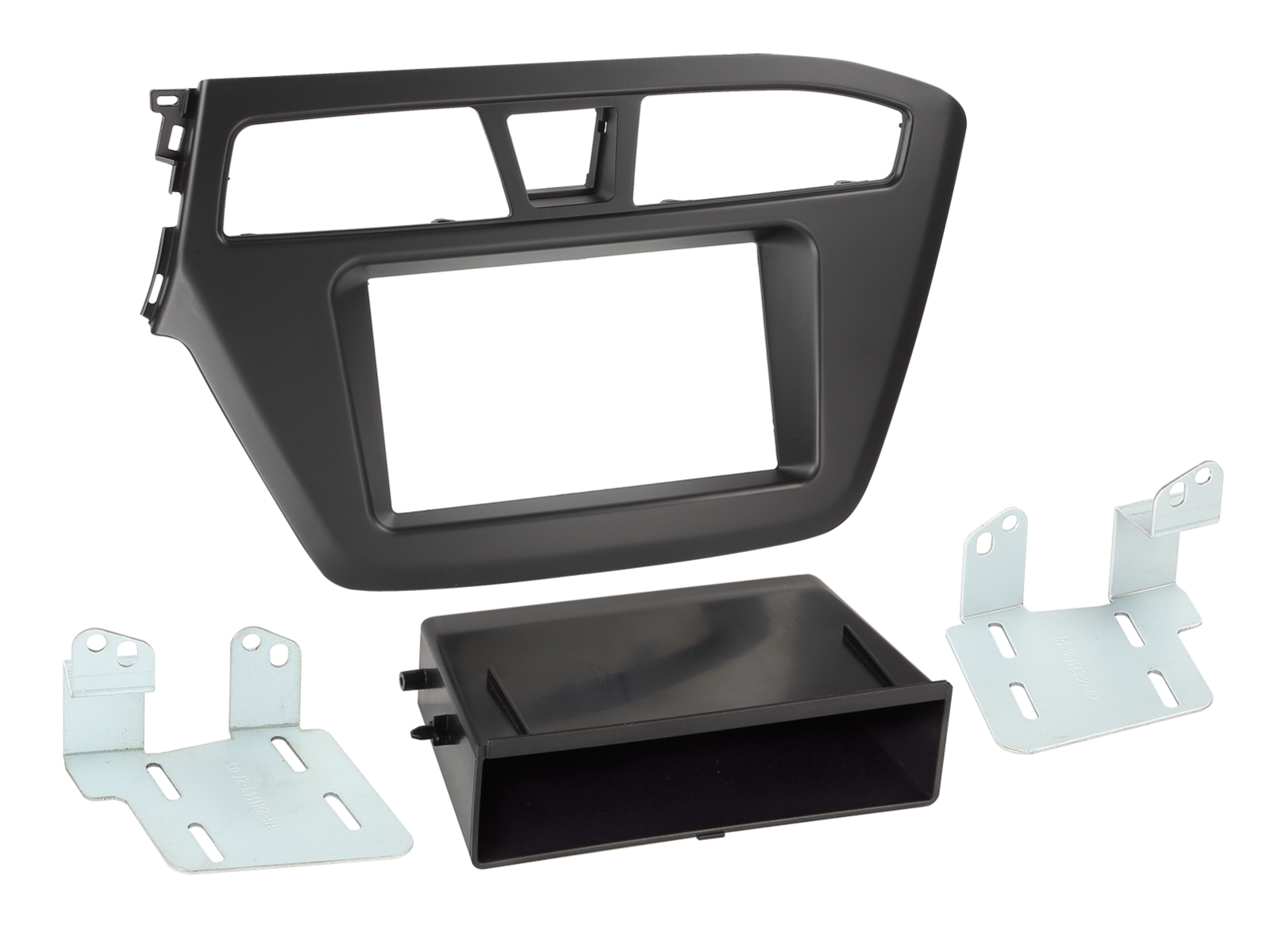 2-DIN Radioblende mit Fach Hyundai I20 12/2014-09/2020