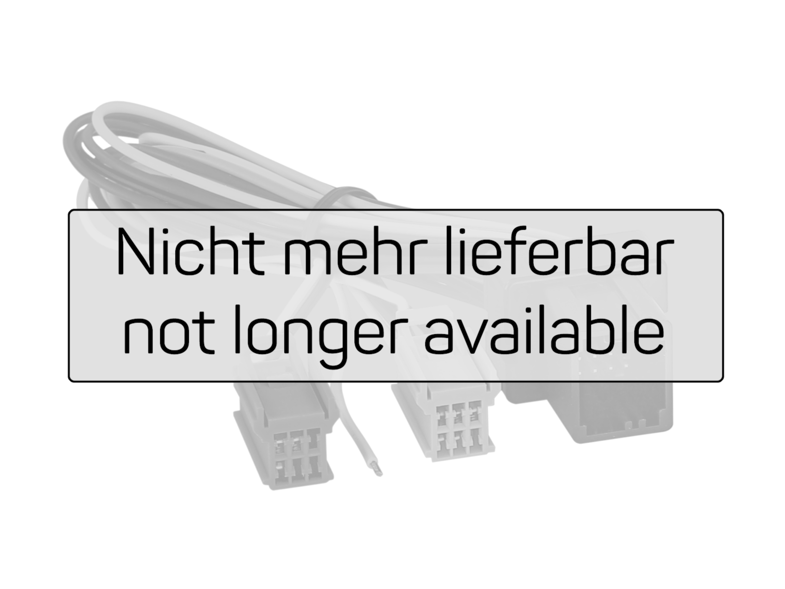 T-Kabelsatz Ford Ranger(2AB) nicht mehr lieferbar