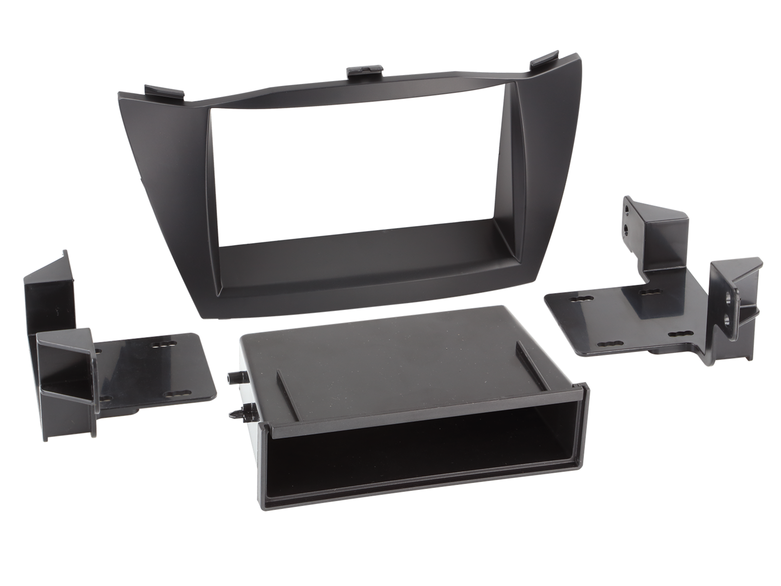 2-DIN RB mit Fach Hyundai IX35 2010 > schwarz