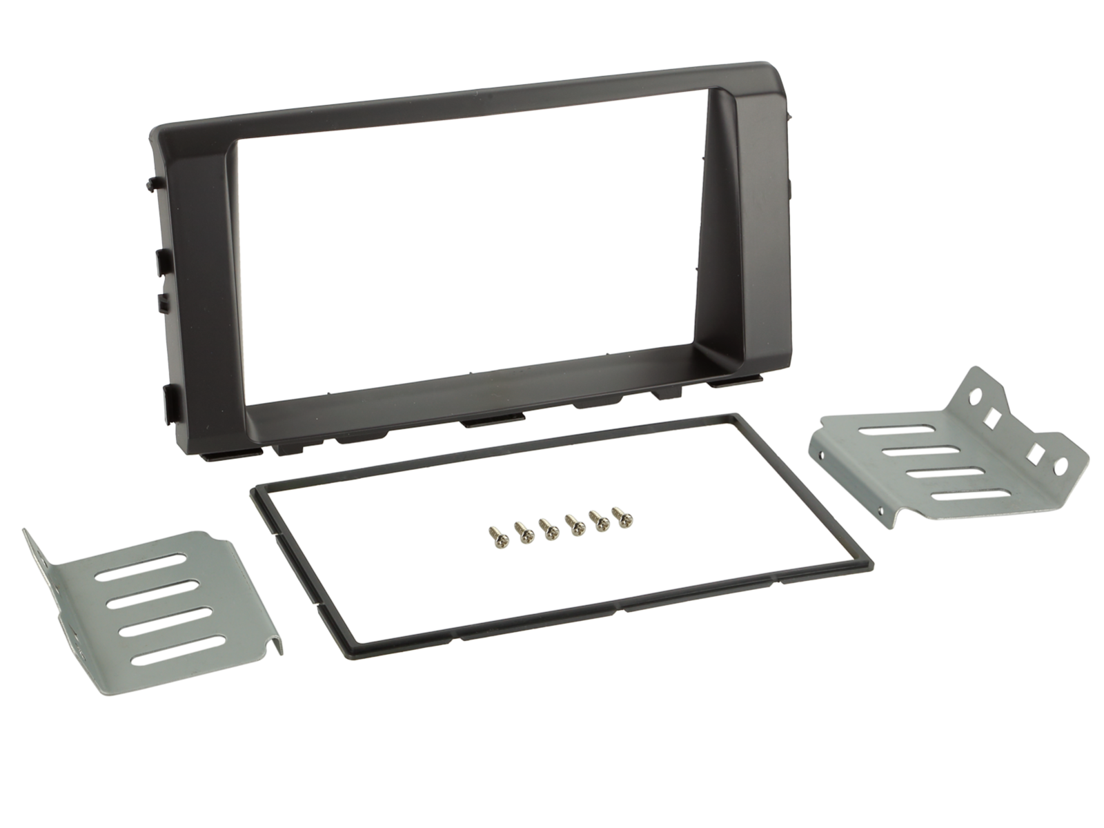 2-DIN Radioblende Kia Rio(YB) 02/2017-04/2023 schwarz