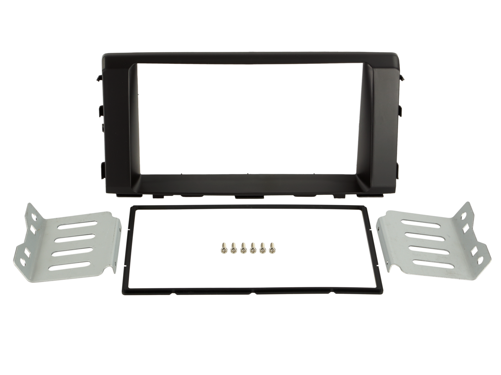 2-DIN Radioblende Kia Rio(YB) 02/2017-04/2023 schwarz