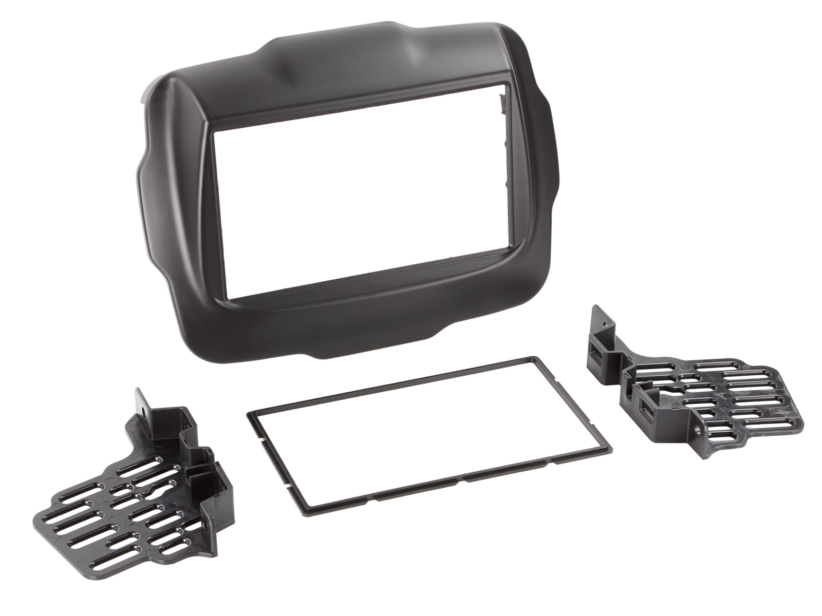 2-DIN Radioblende Jeep Renegade 2014-2023 schwarz