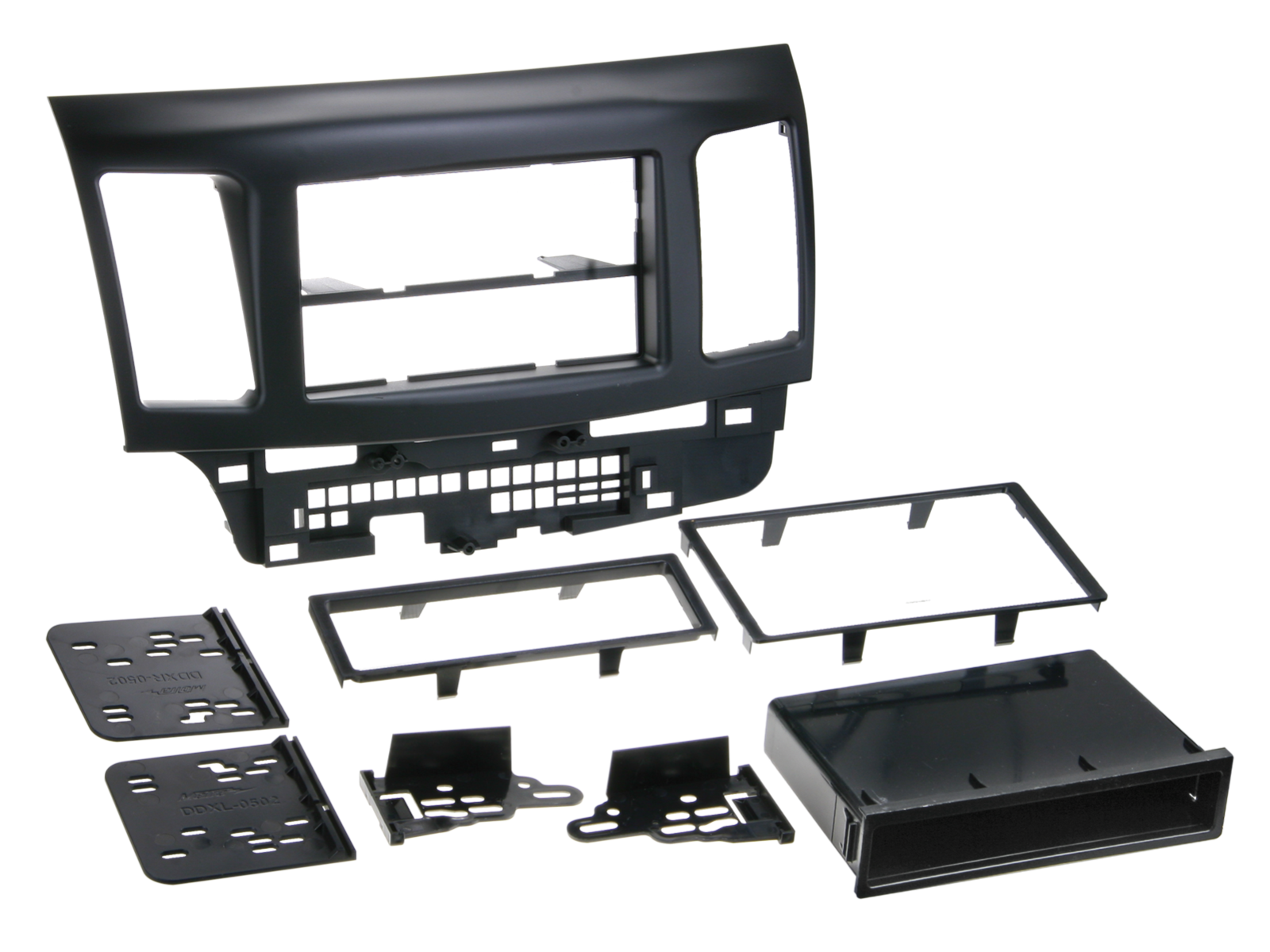 2-DIN Radioblende mit Fach Mitsubishi Lancer 2007-2018