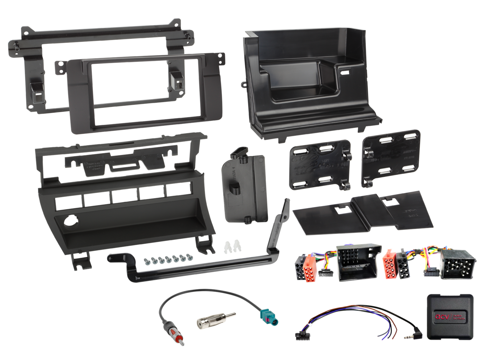 2-DIN Kit 3 BMW 3er(E46) 07/1998-02/2007 LFB/Antenne