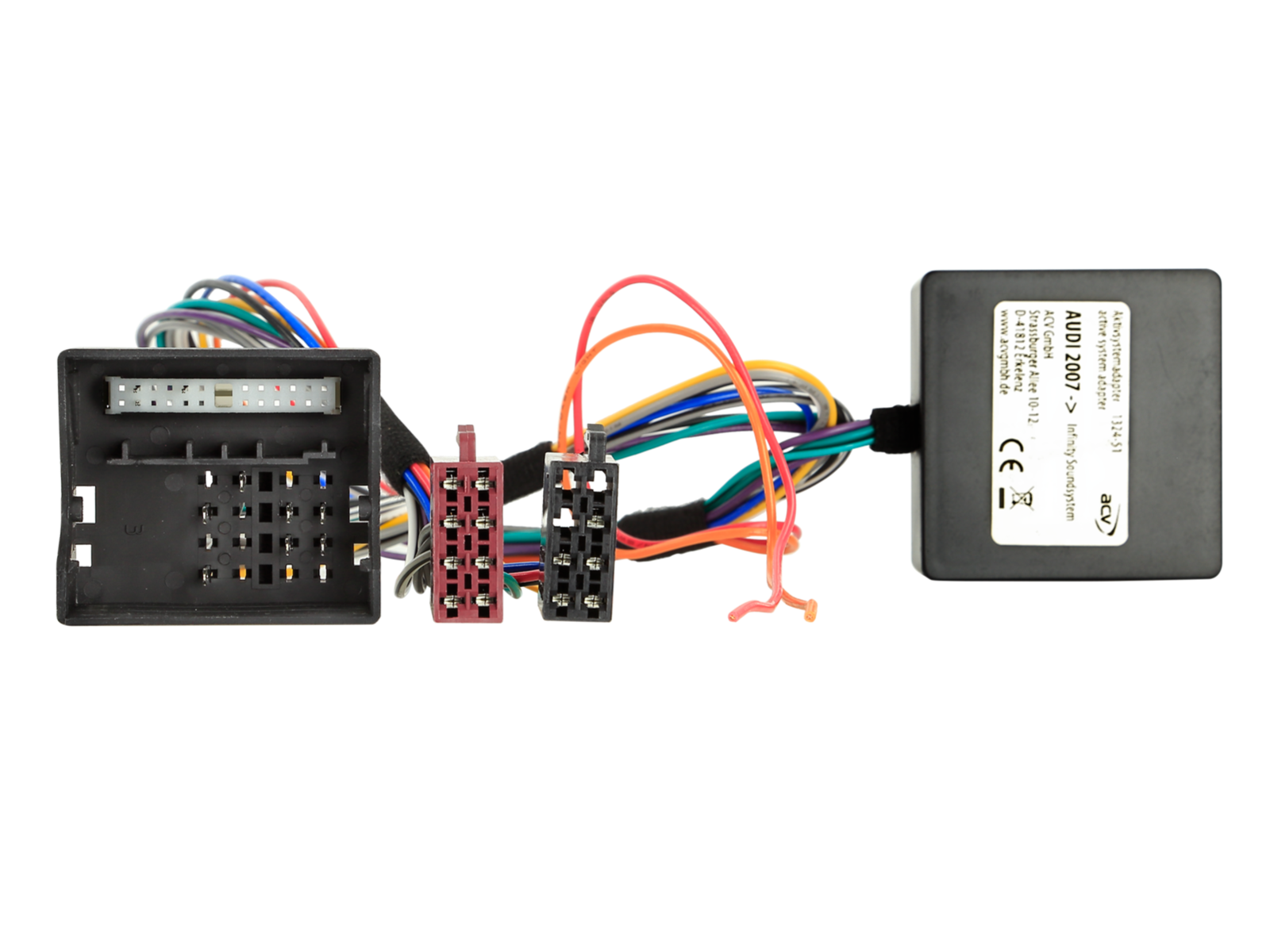 Aktivsystemadapter Audi 2 Kanal Quadlock>ISO lose