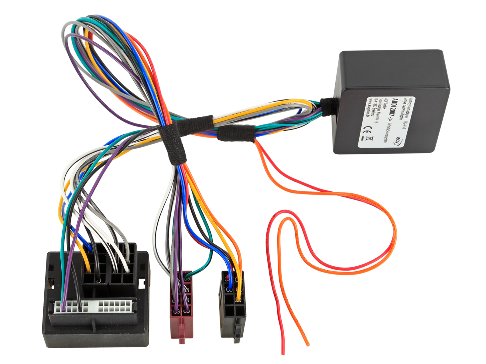 Aktivsystemadapter Audi 2 Kanal Quadlock>ISO lose