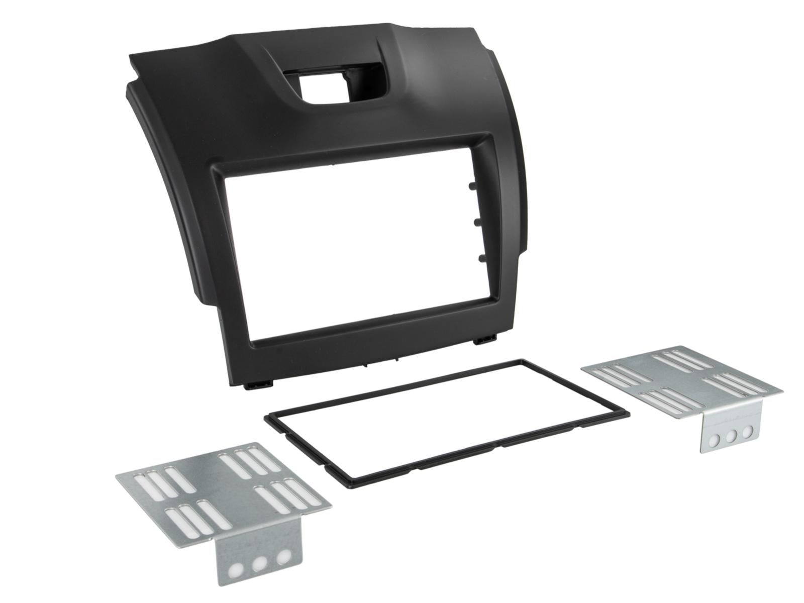 2-DIN Radioblende Chevrolet/Isuzu D-Max/MU-X schwarz