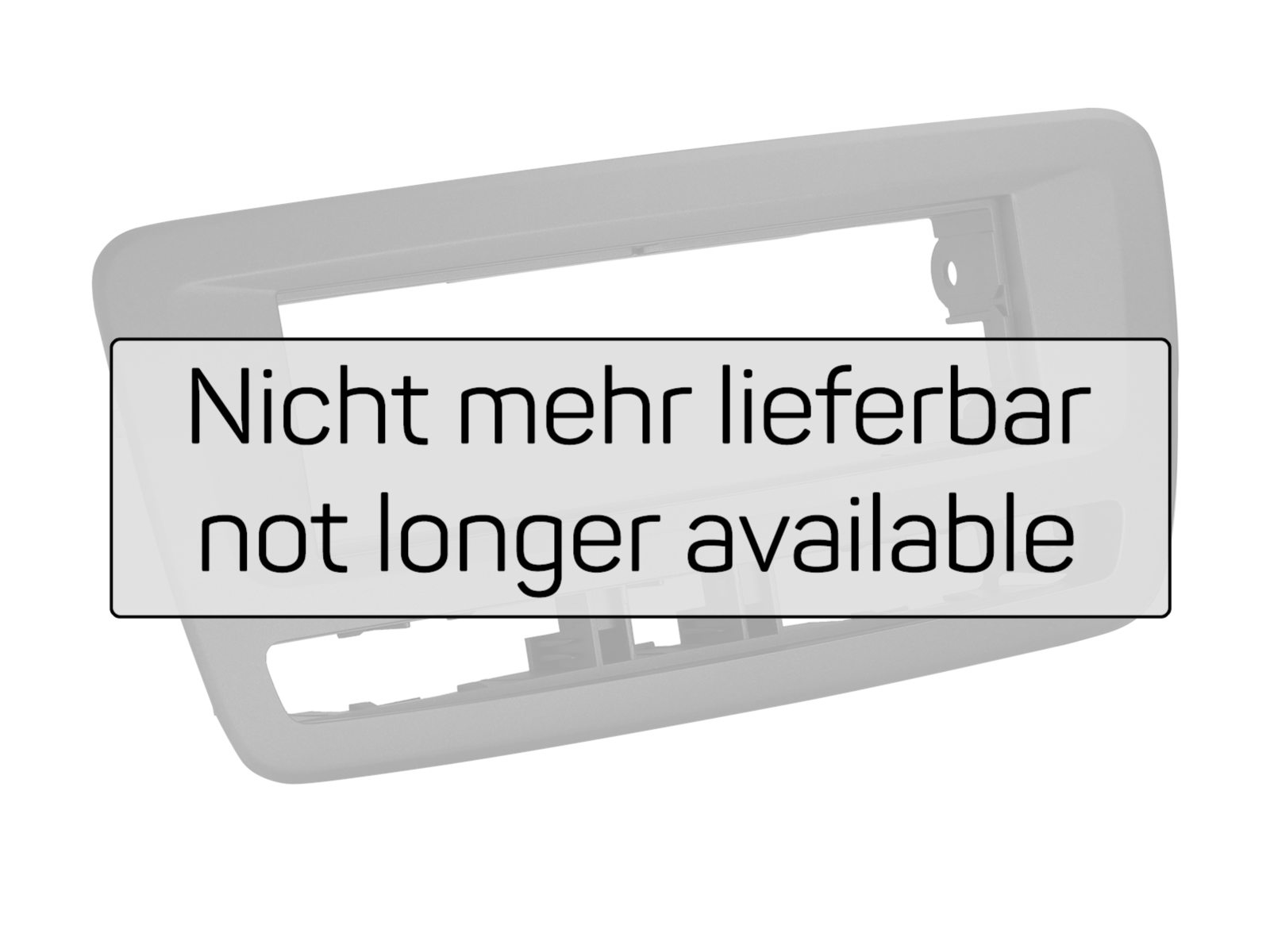 1-DIN RB Seat Ibiza nicht mehr lieferbar