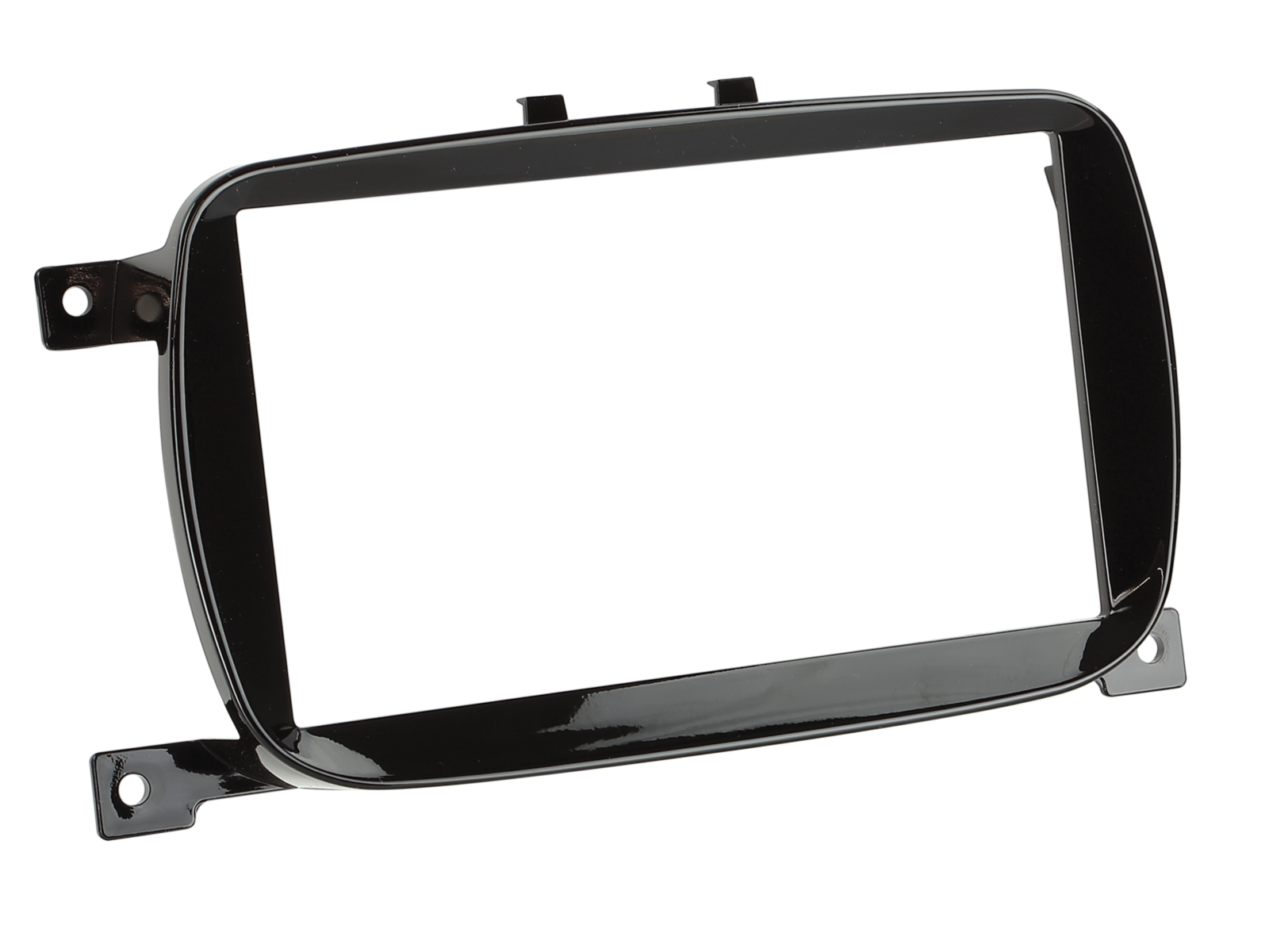 2-DIN Radioblende Fiat 500 07/2015-08/2024 Klavierlack