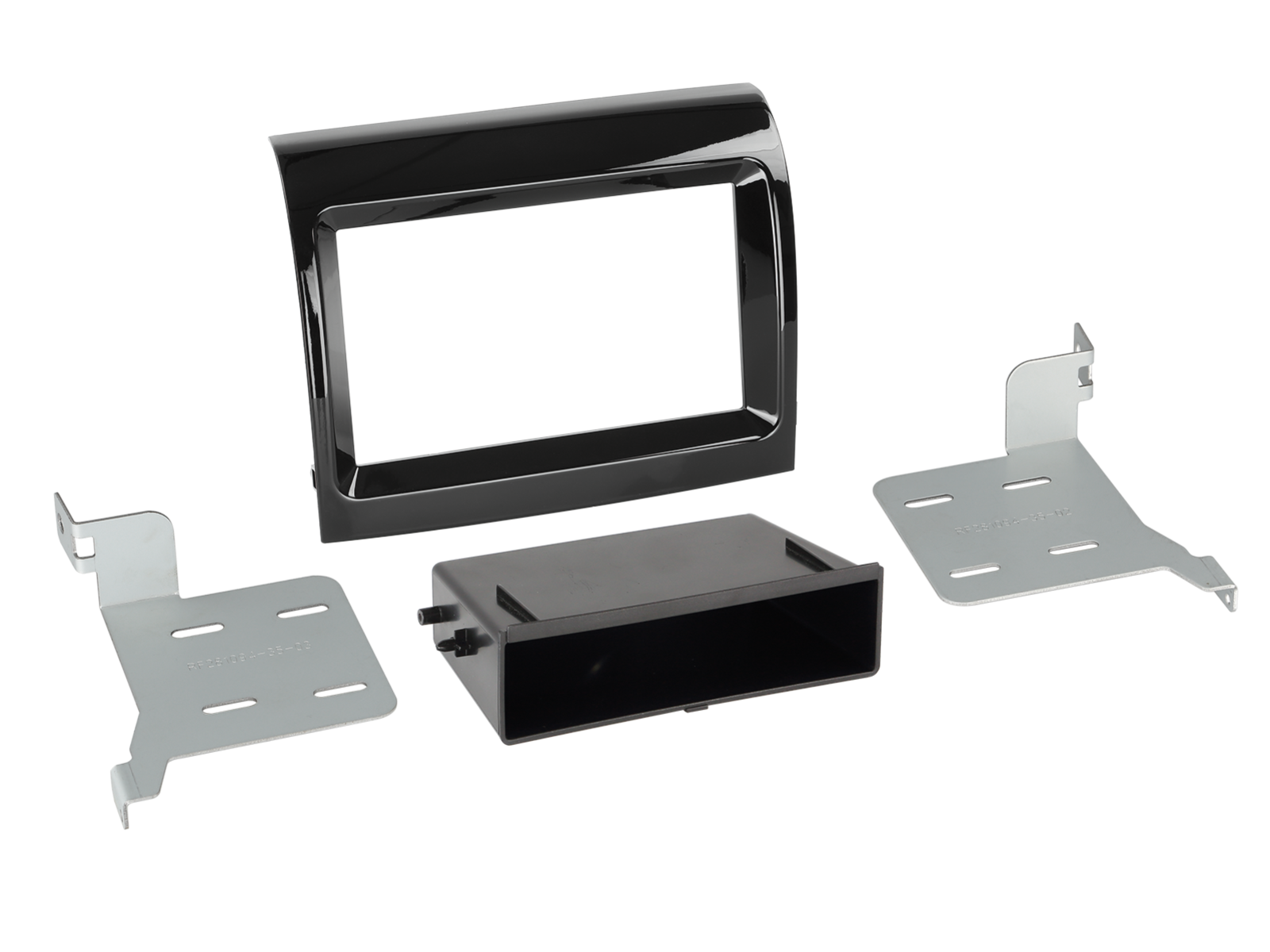 2-DIN Radioblende mit Fach Citroen/Fiat/Opel/Peugeot