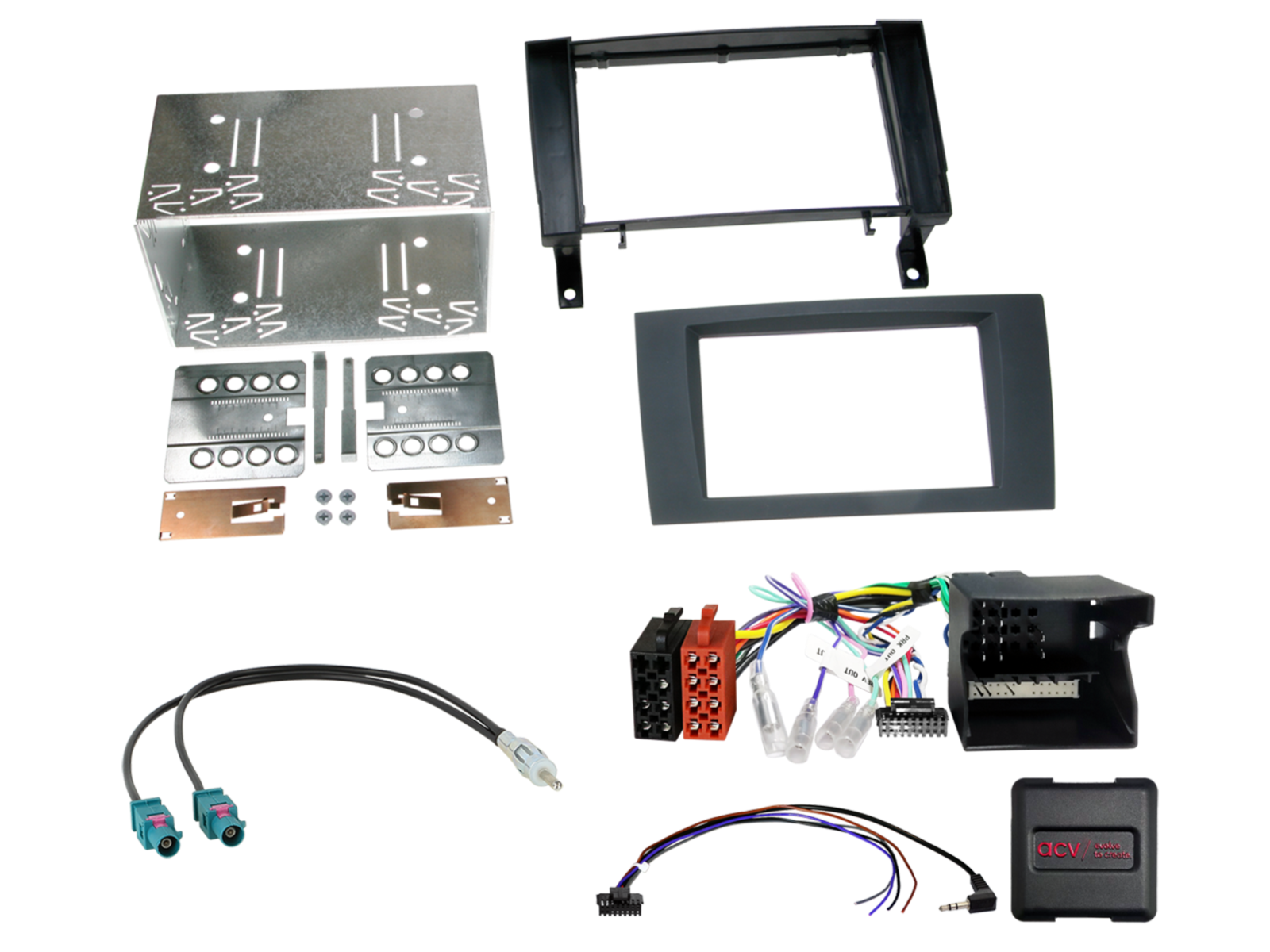 2-DIN Kit Mercedes SLK(R171) 03/2004-03/2008 LFB/Antenne