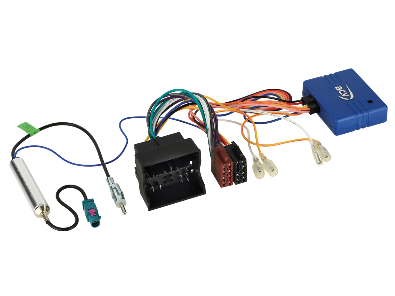 CAN-Bus Kit VAG 52Pin Quadlock>ISO/Antenne Fakra>DIN lose