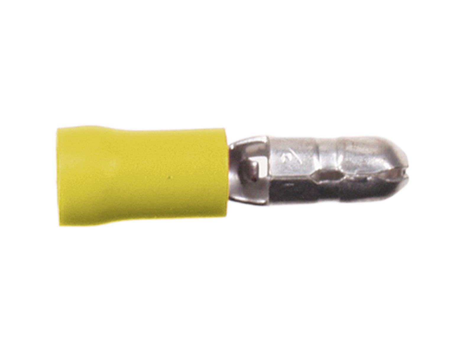 Rundstecker 4,0mm²-6,0 mm²/5,0mm gelb 100 Stück