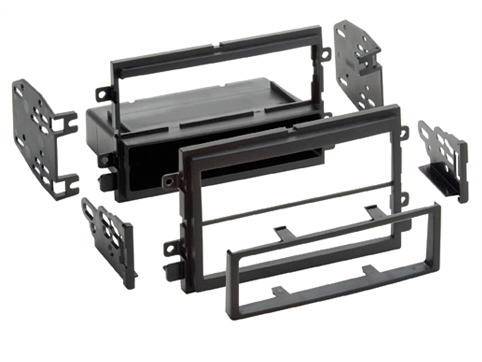 2-DIN Radioblende mit Fach Ford/Lincoln/Mercury schwarz