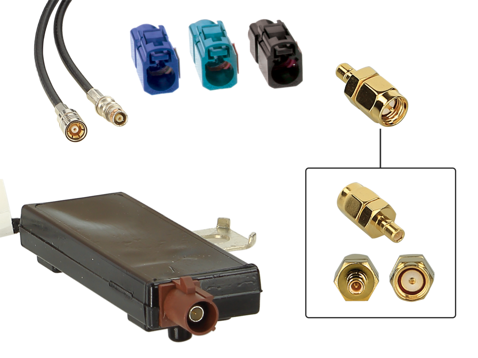 Glasklebeantenne Folienklebeantenne Kit DAB+