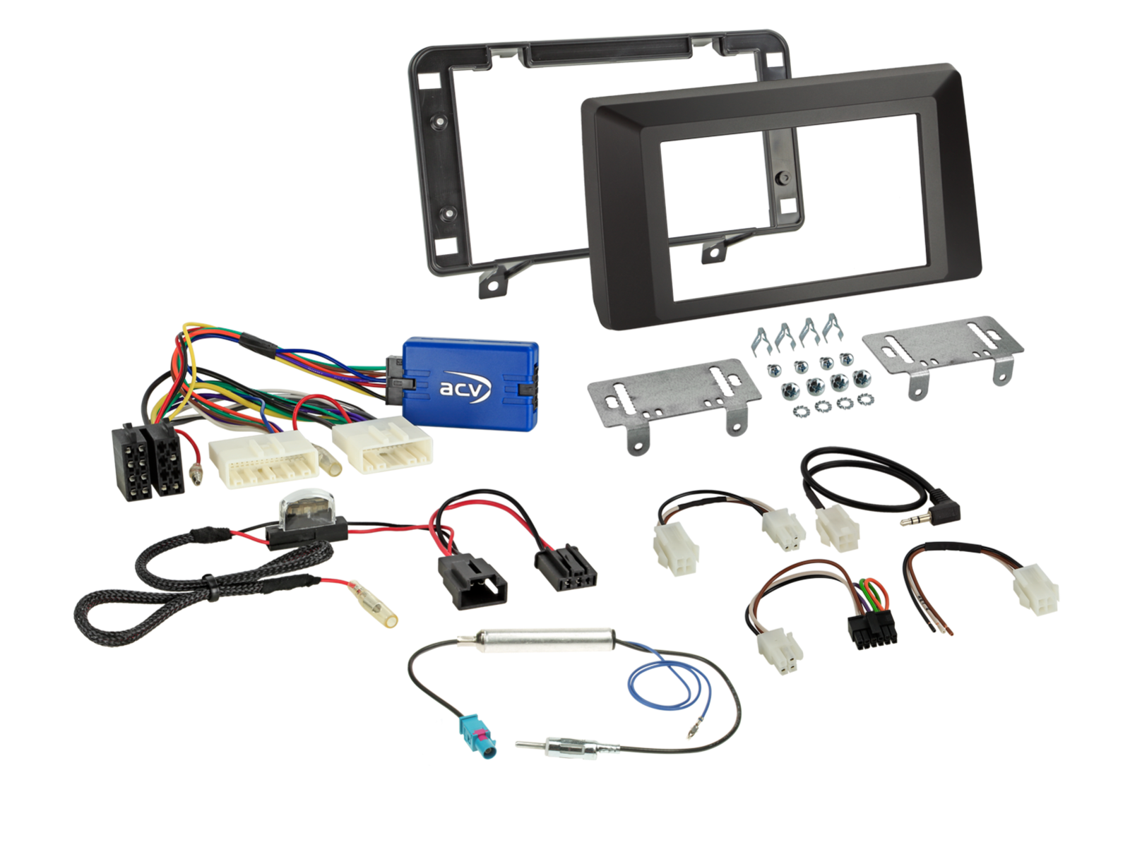 2-DIN Kit Dacia Duster(SR) 09/2021-2024 LFB analog/Antenne