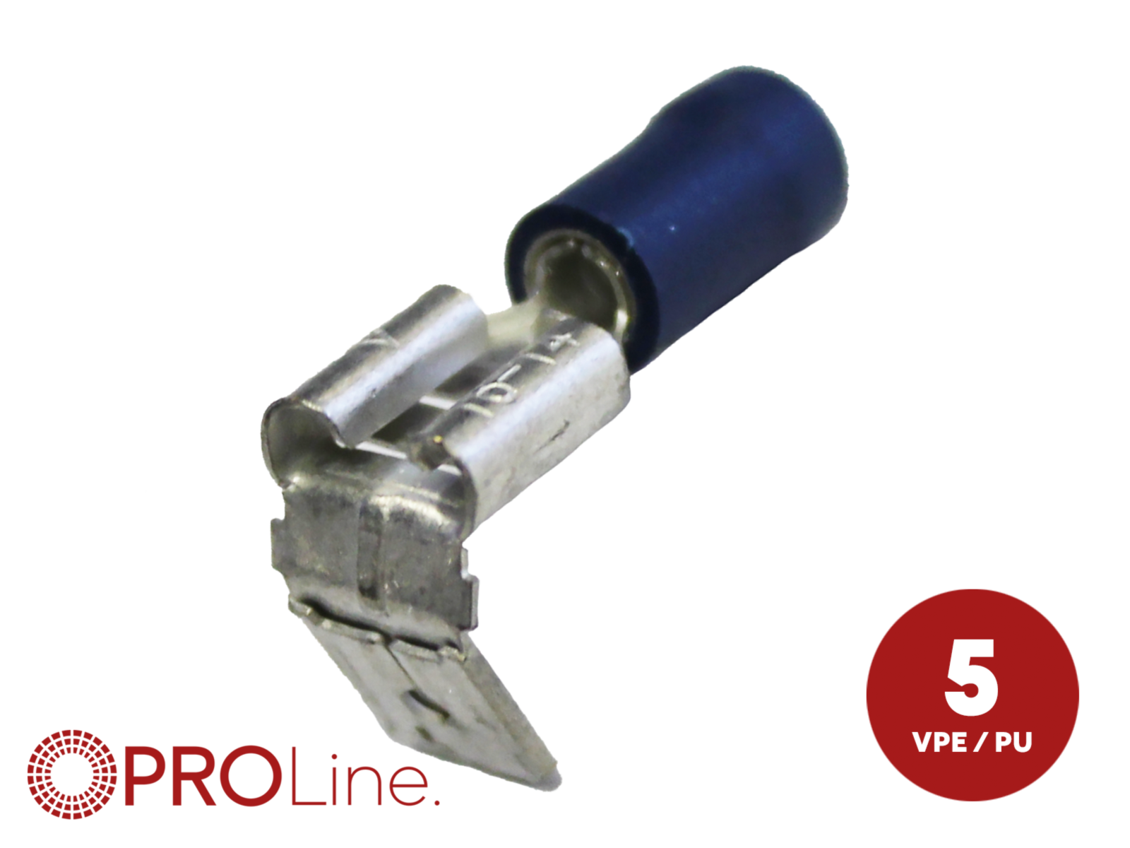 Flachstecker/Hülse(m/f) 1,5mm²-2,5mm²/6.3mm ST 5 Stück